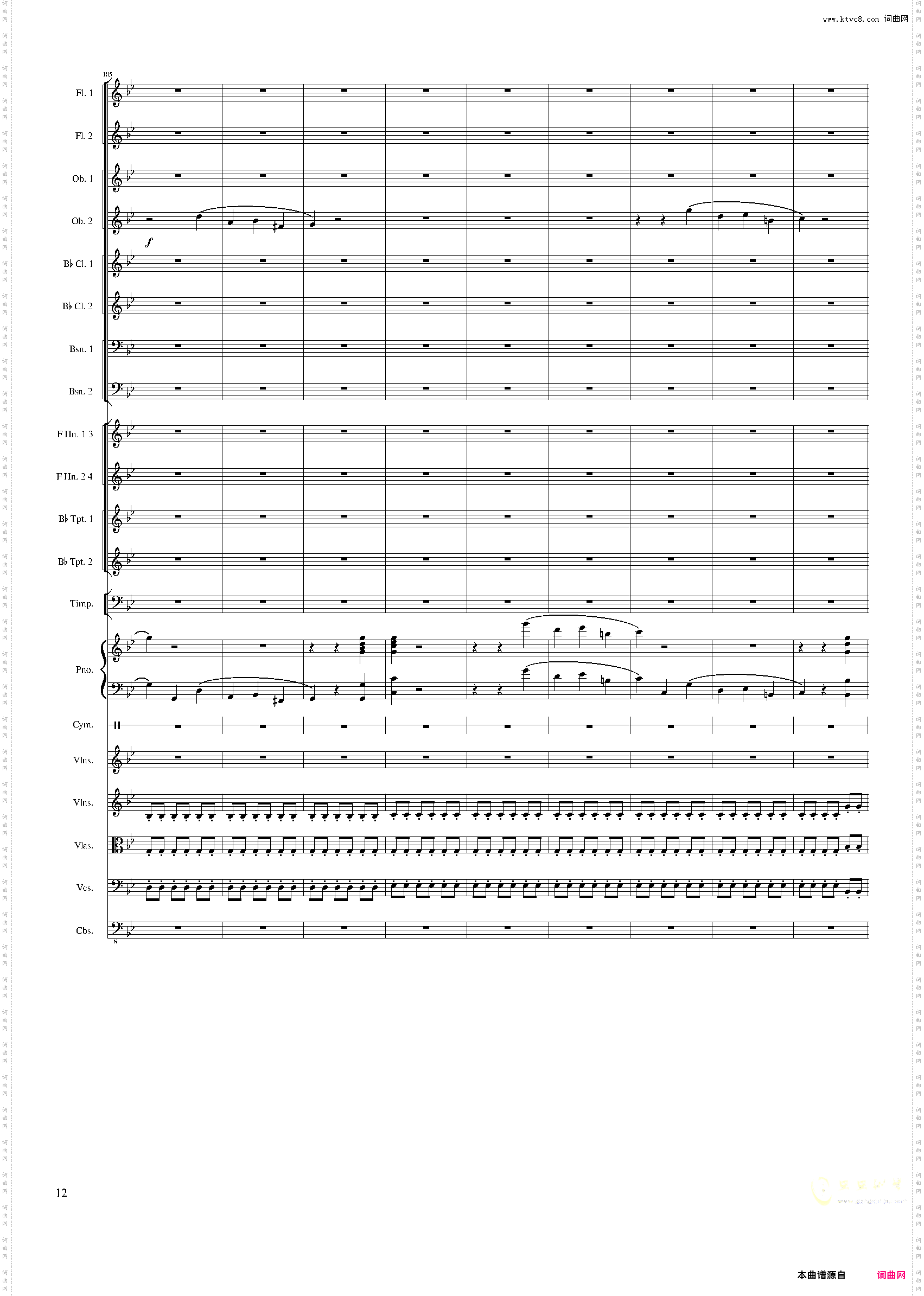 Piano Concerto No·8, Op·123 III·