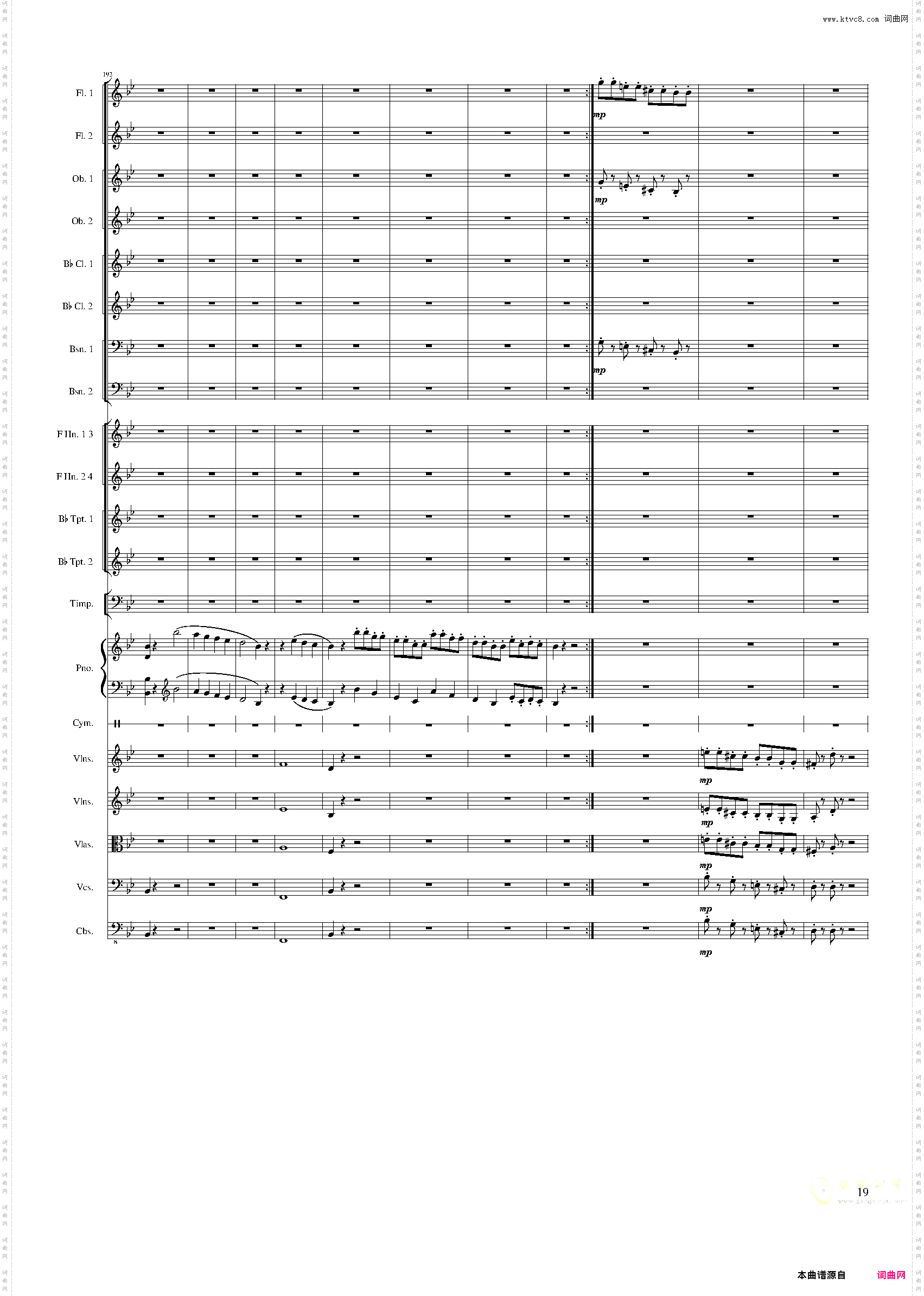 Piano Concerto No·8, Op·123 III·