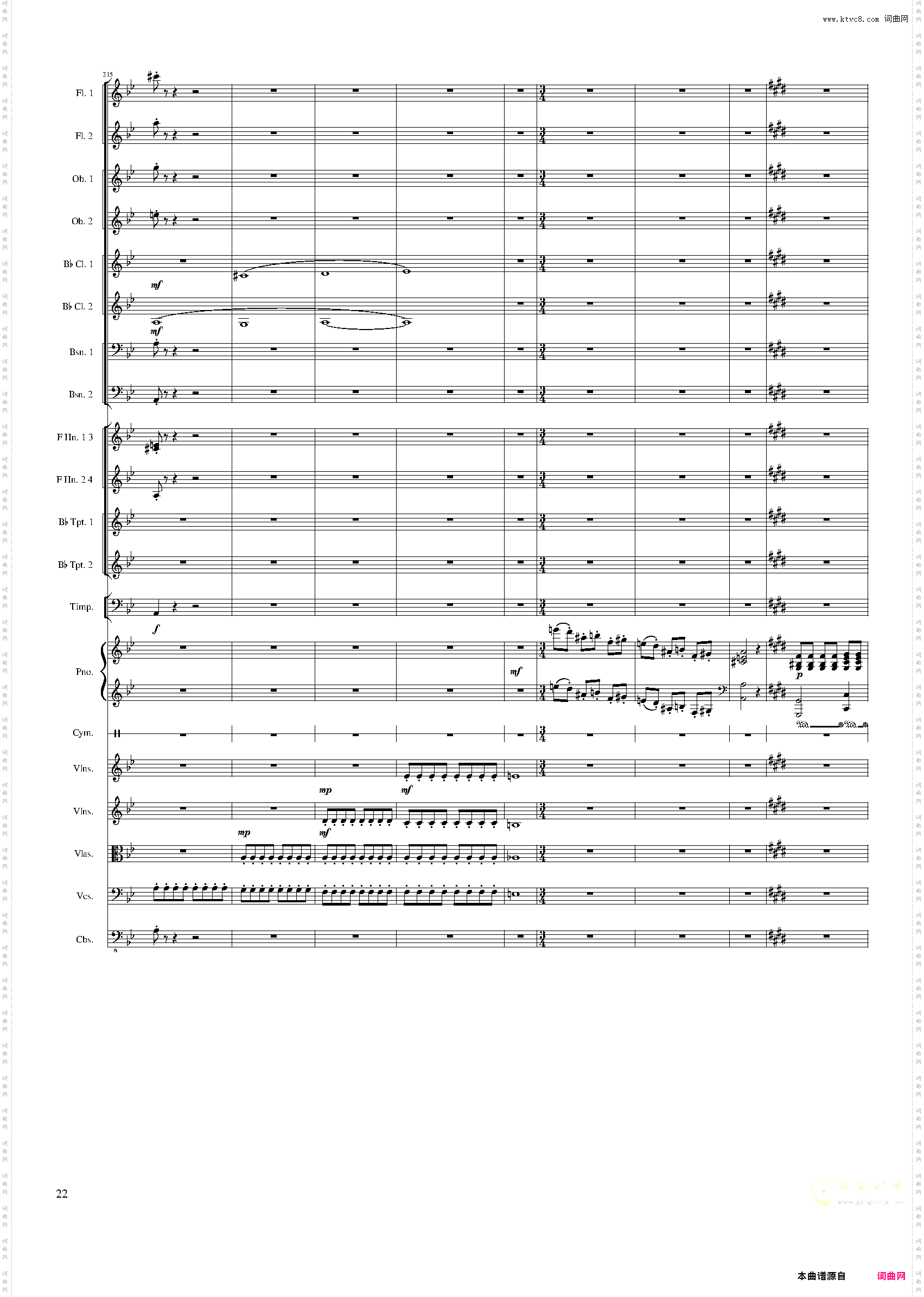 Piano Concerto No·8, Op·123 III·