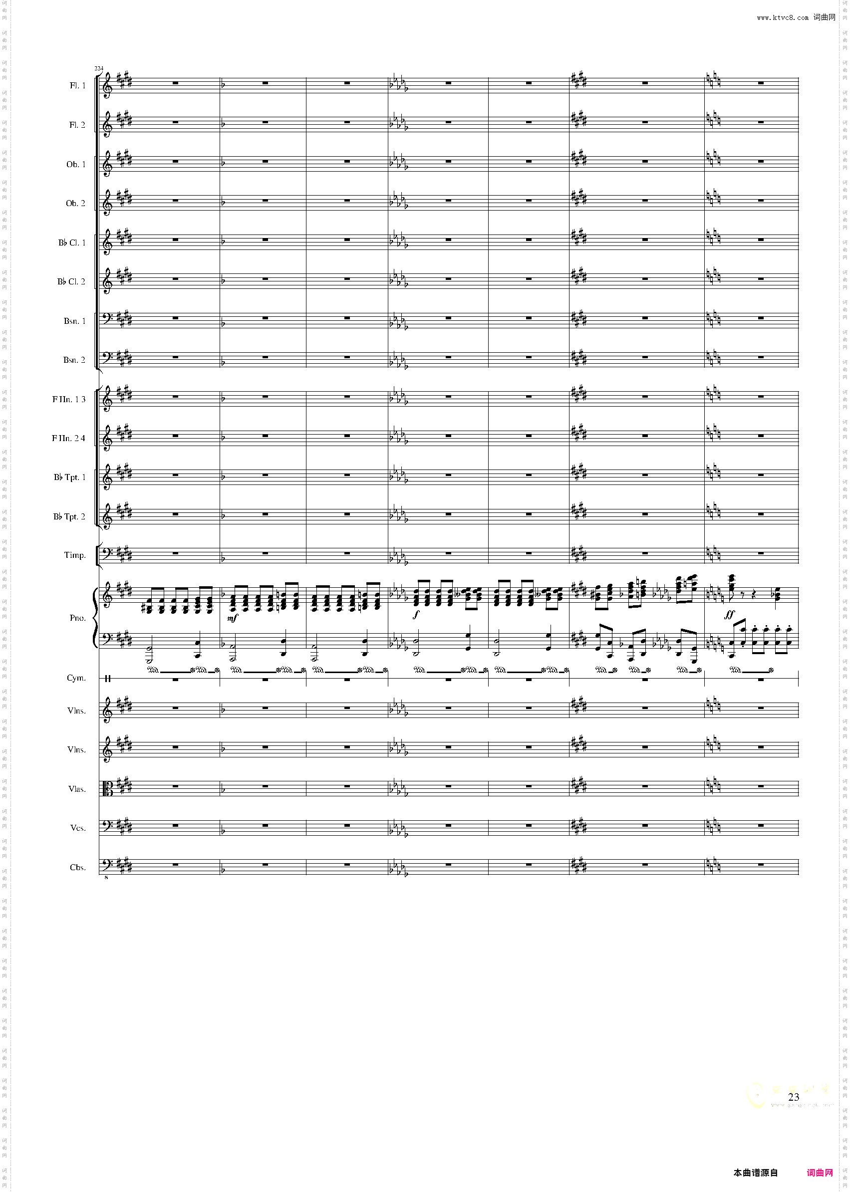 Piano Concerto No·8, Op·123 III·