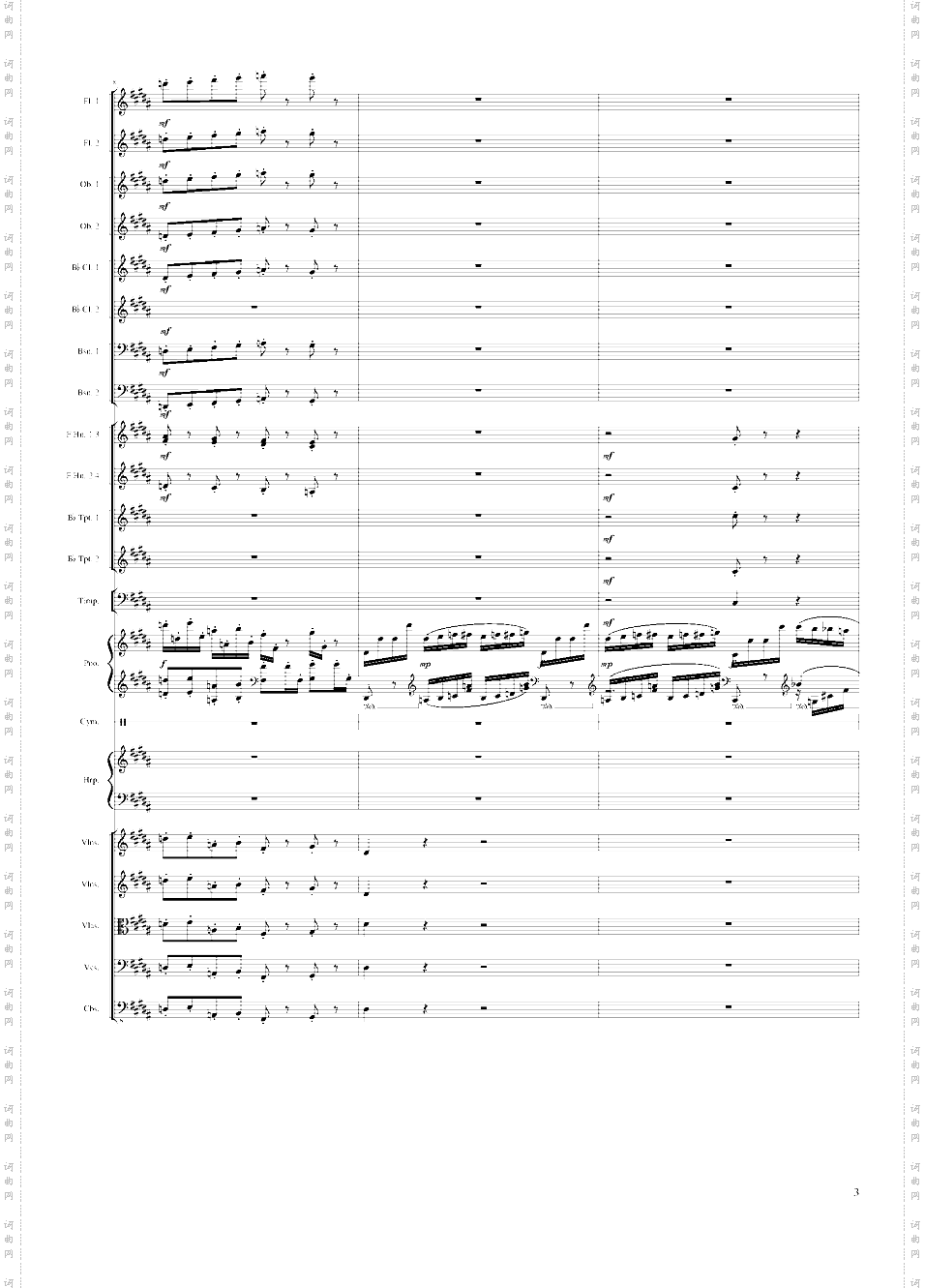Symphonic Poem No·3, Op·91 Part 3