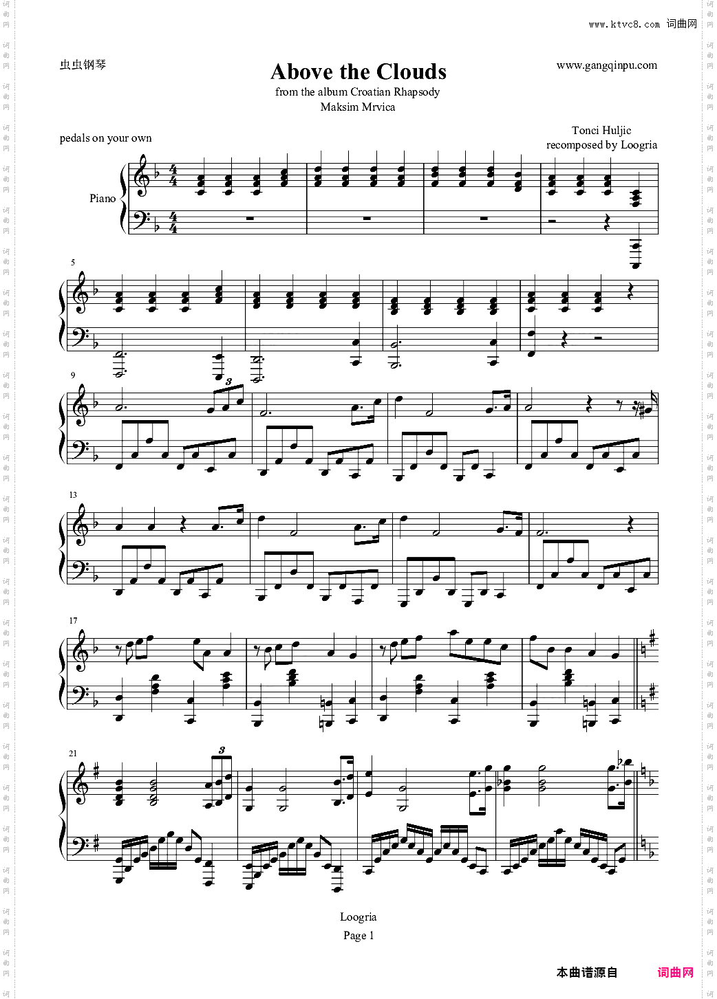 Above the Clouds 在云端