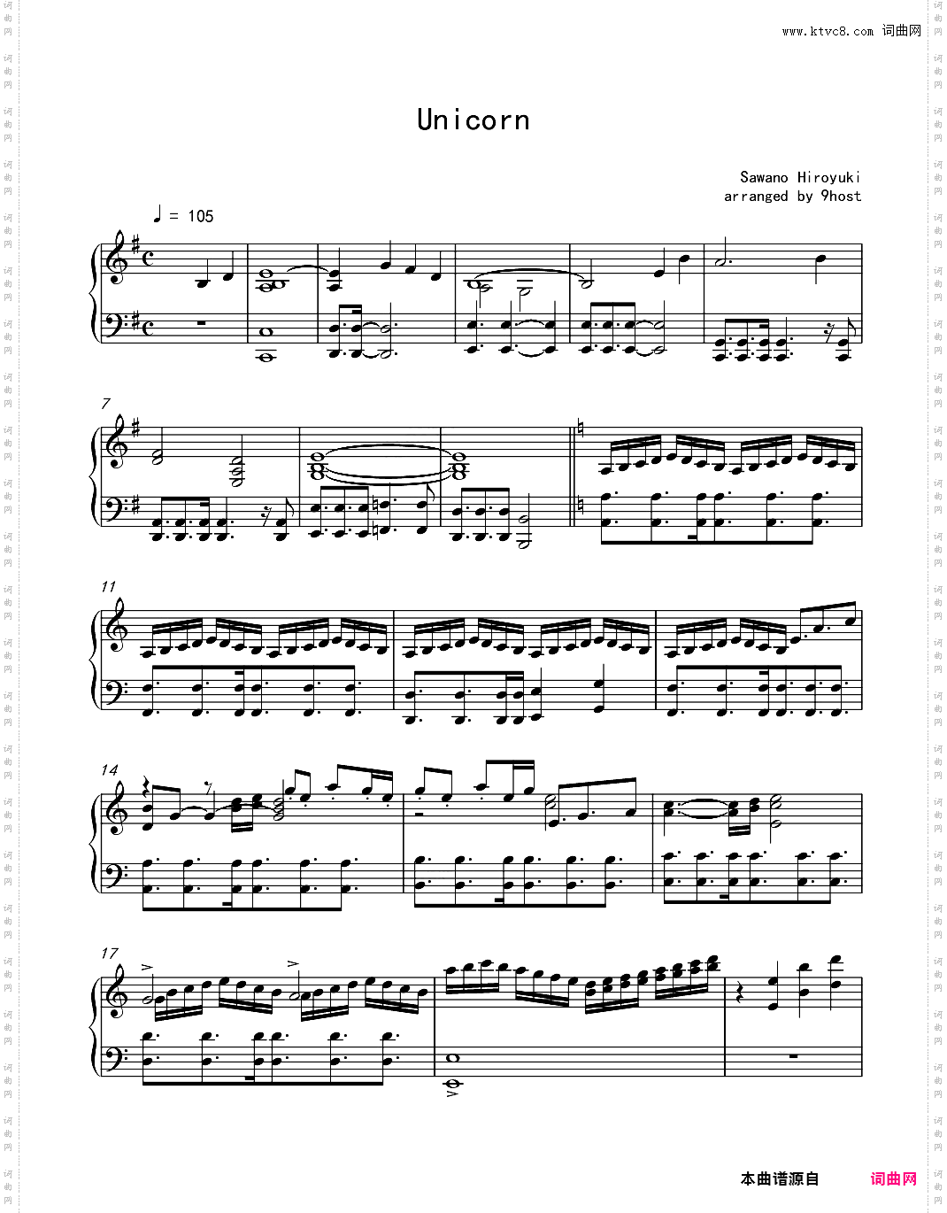 高达独角兽主题曲：Unicorn