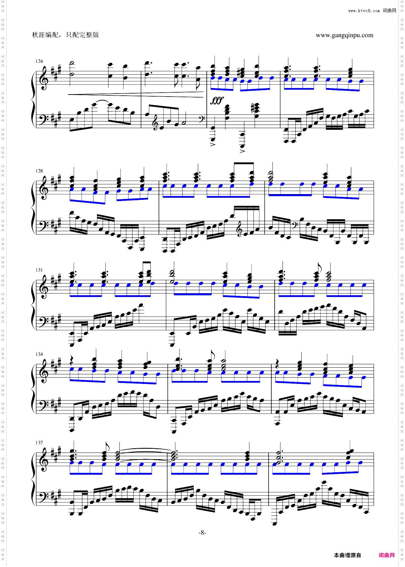 Fate/Zeroto the beginning指法版