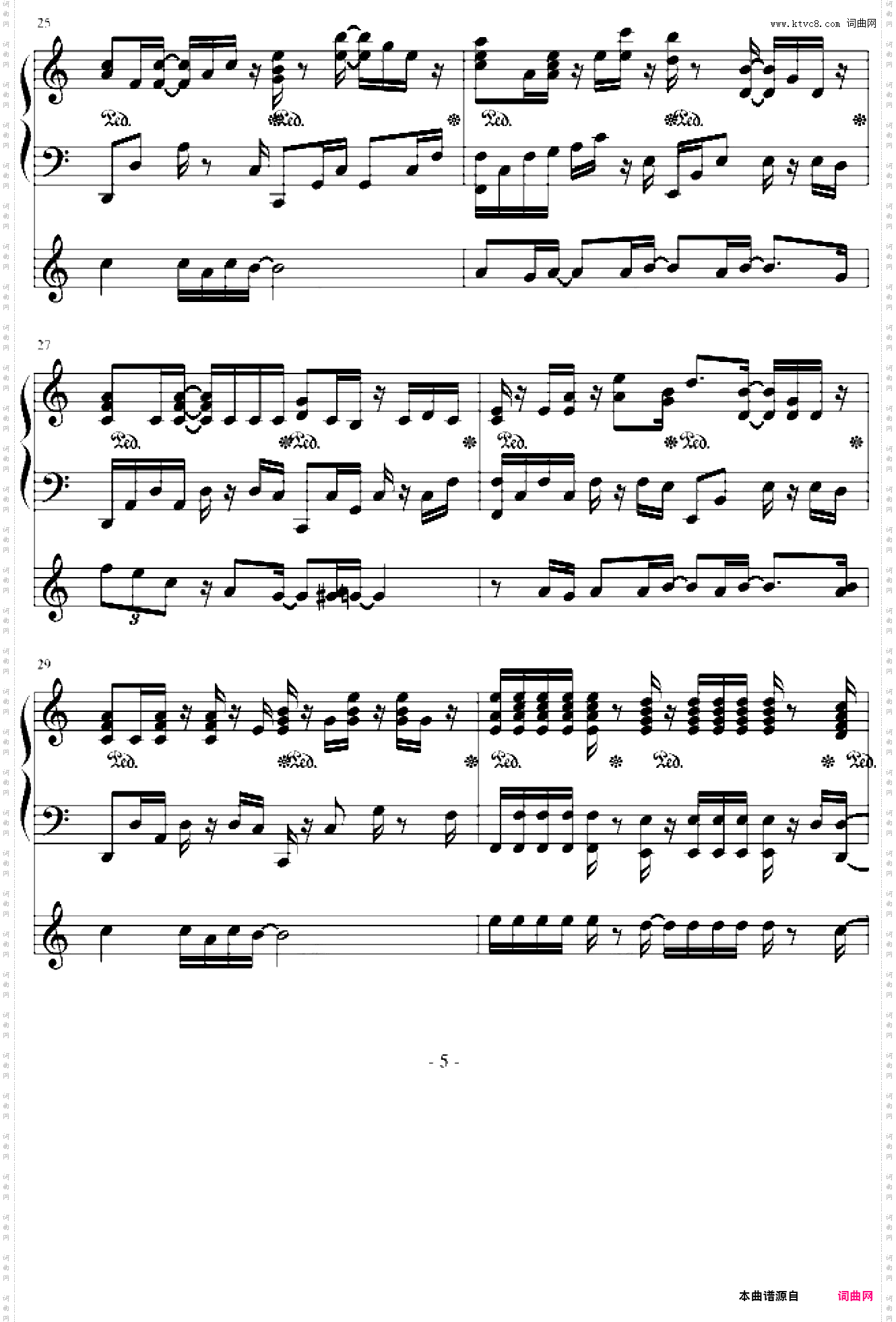 Loving you-伍思凯钢琴伴奏版