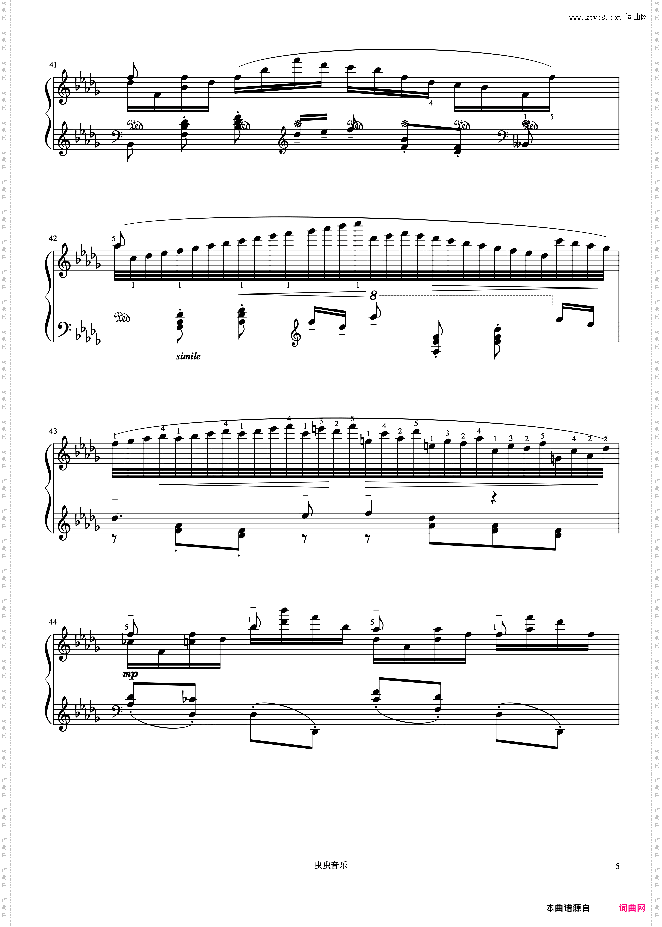 9级 云雀《中央院钢琴考级曲目 7-9级》