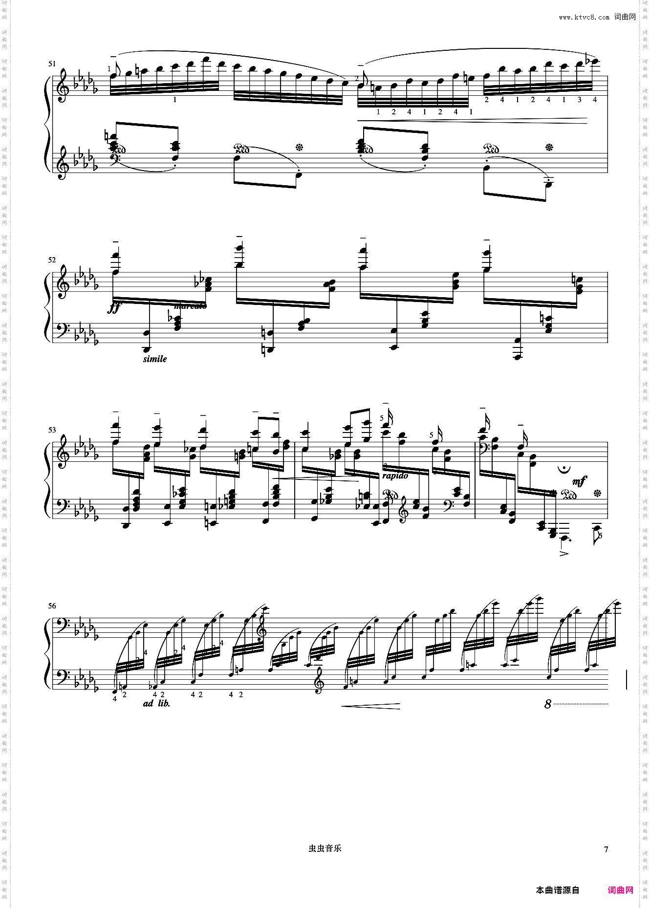 9级 云雀《中央院钢琴考级曲目 7-9级》