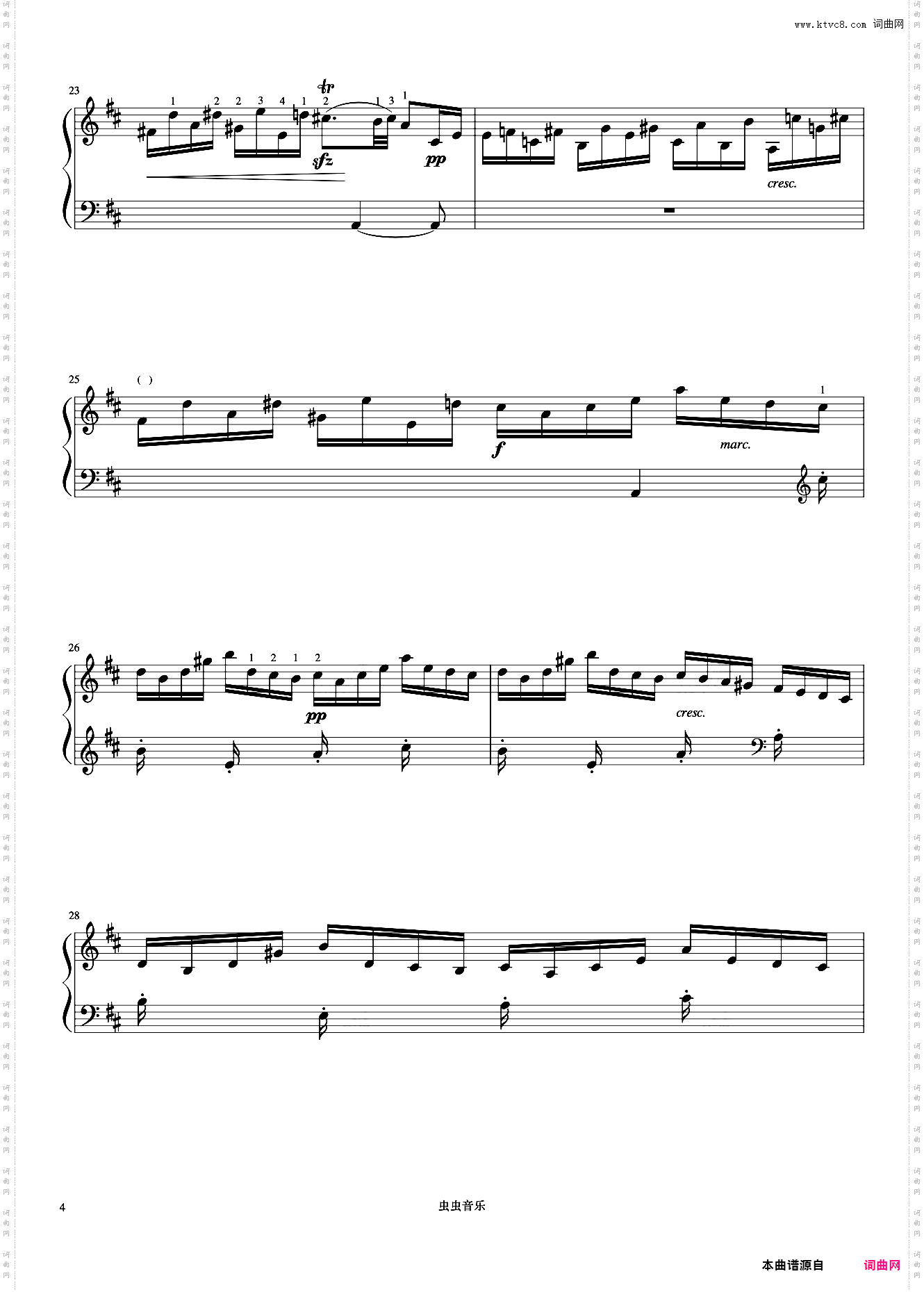 10级 D大调奏鸣曲《音协钢琴考级曲目 9-10级》