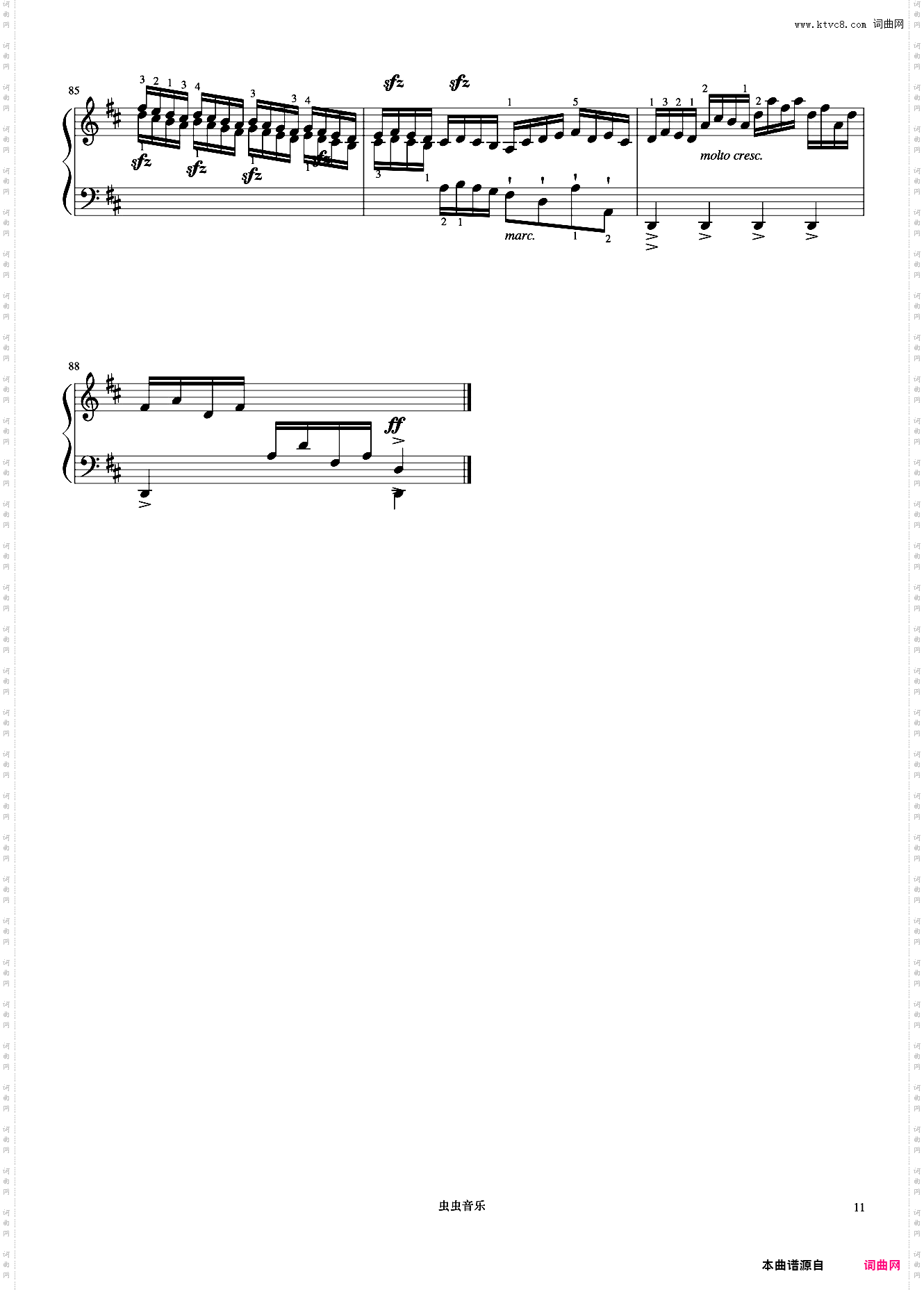 10级 D大调奏鸣曲《音协钢琴考级曲目 9-10级》