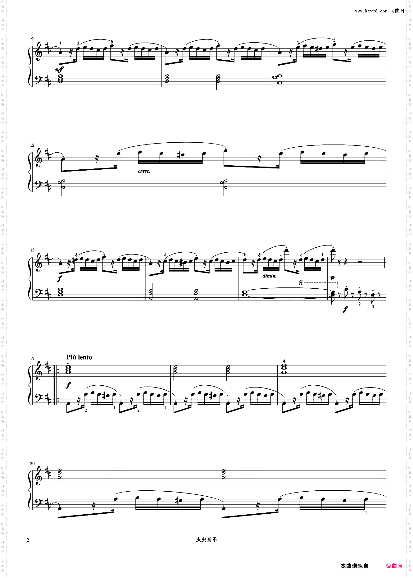 第41首《莱蒙钢琴练习曲 作品37》