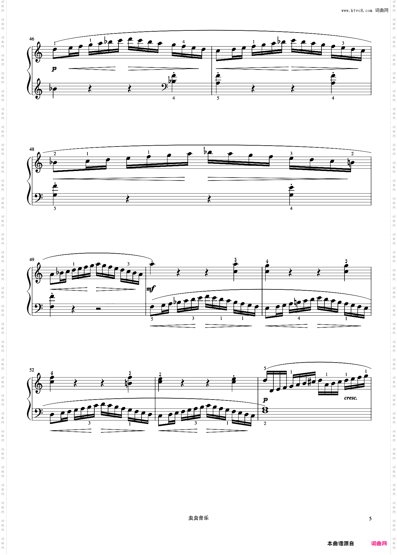 奏鸣曲 第一乐章《小奏鸣曲集》