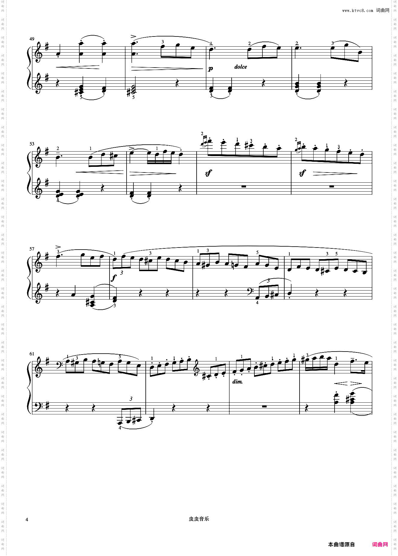 小奏鸣曲 Op·20 No·2 第一乐章《小奏鸣曲集》