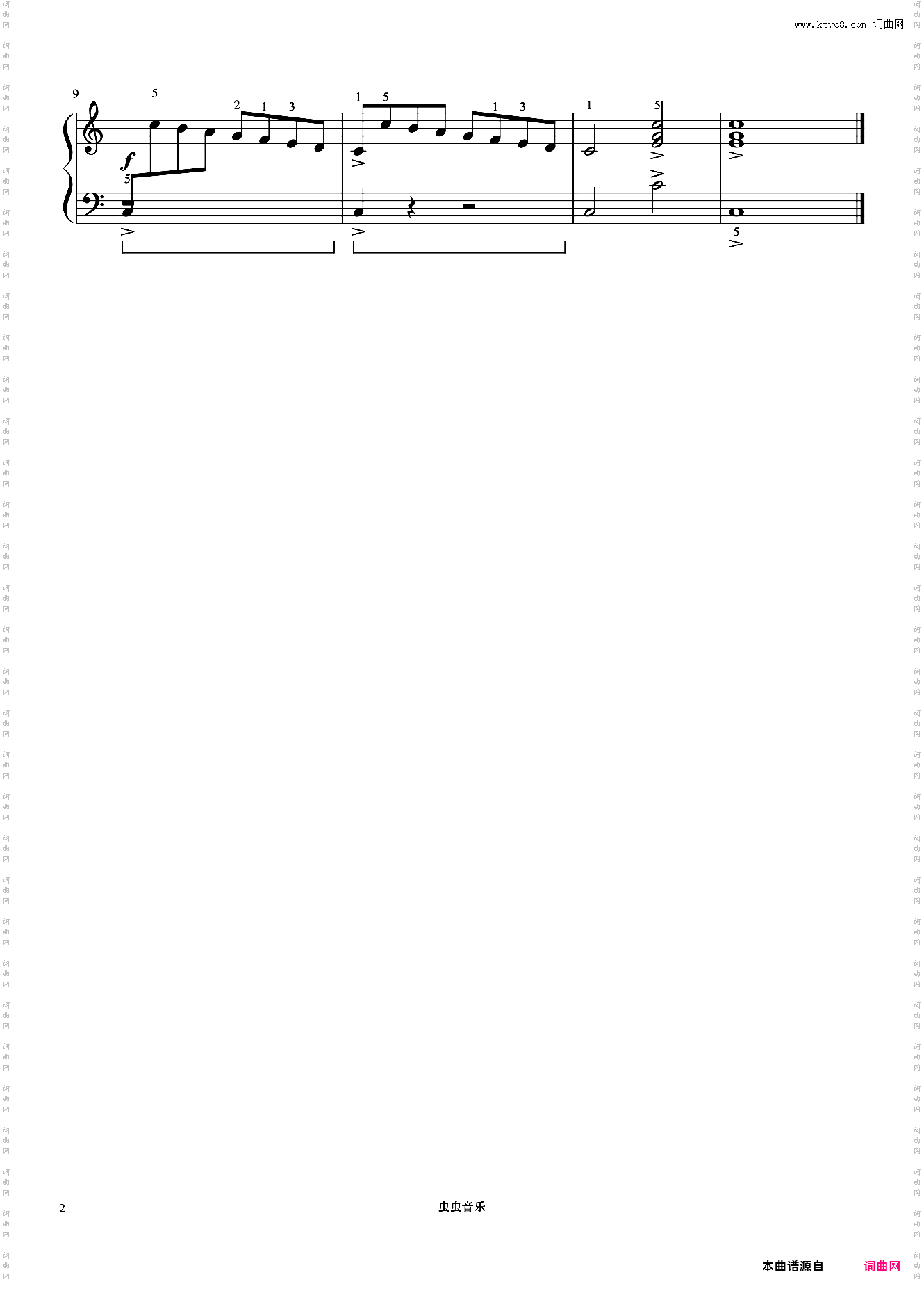 单元六 高塔上的铃声《菲伯尔钢琴基础教程 第4级 技巧和演奏》