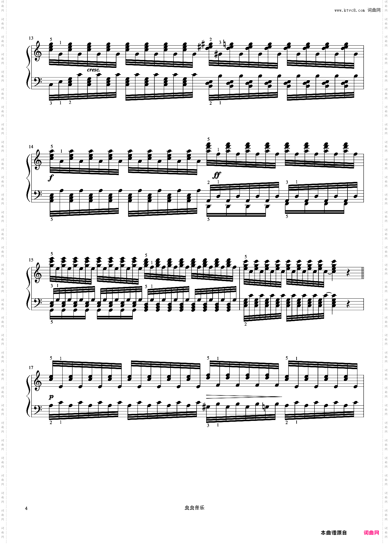 练习60《哈农 钢琴练指法》