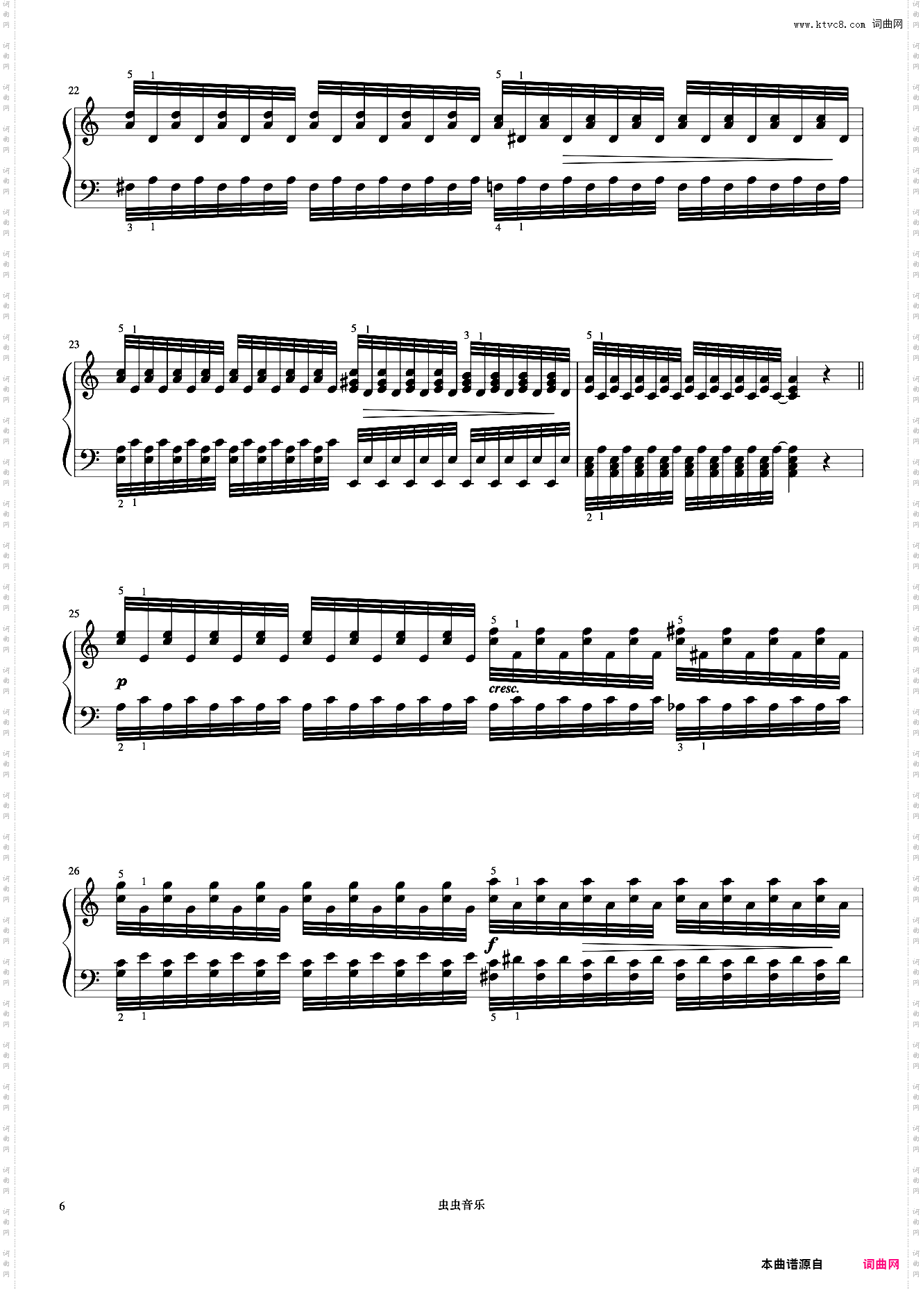 练习60《哈农 钢琴练指法》