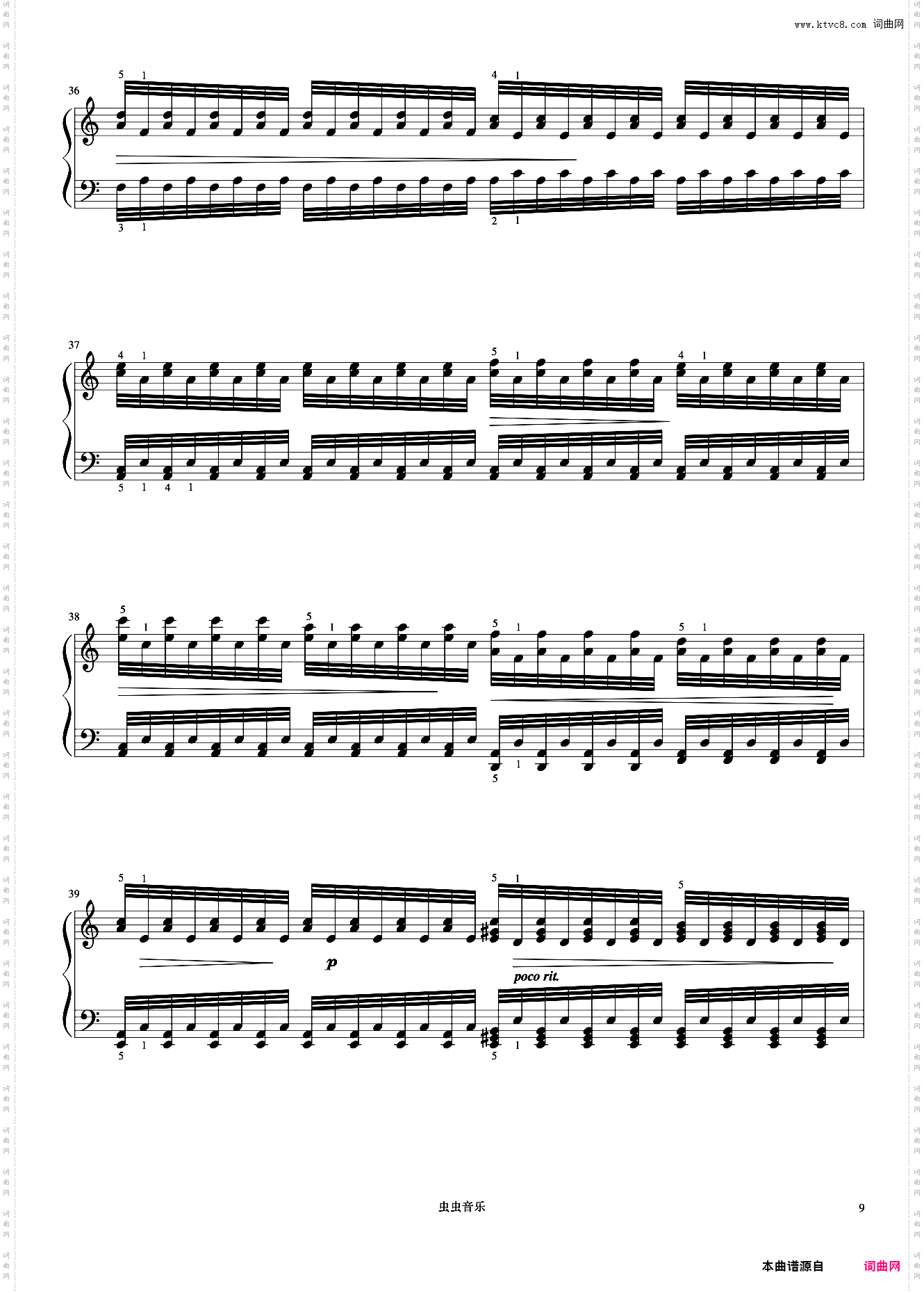 练习60《哈农 钢琴练指法》