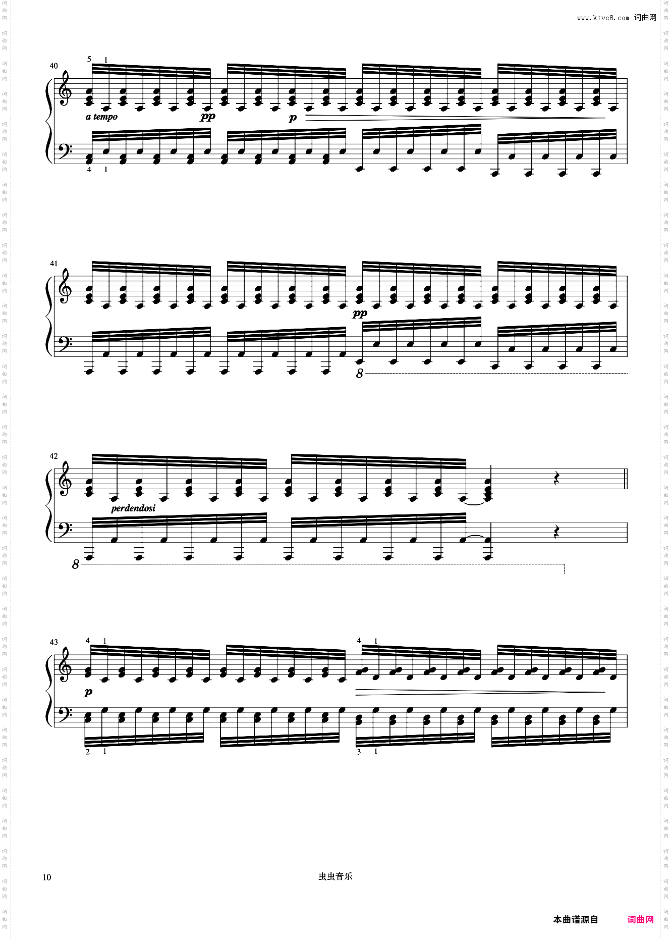 练习60《哈农 钢琴练指法》