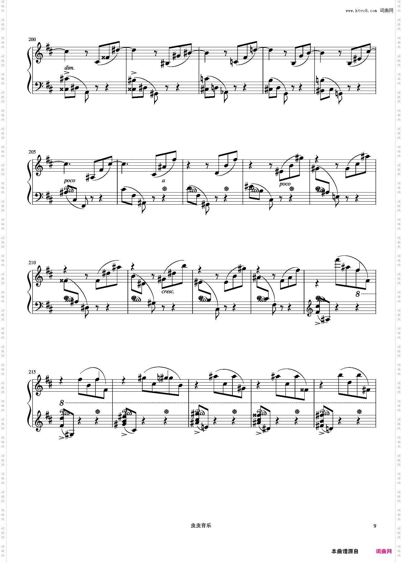 10级 谐谑曲No·20《中国院钢琴考级曲目》