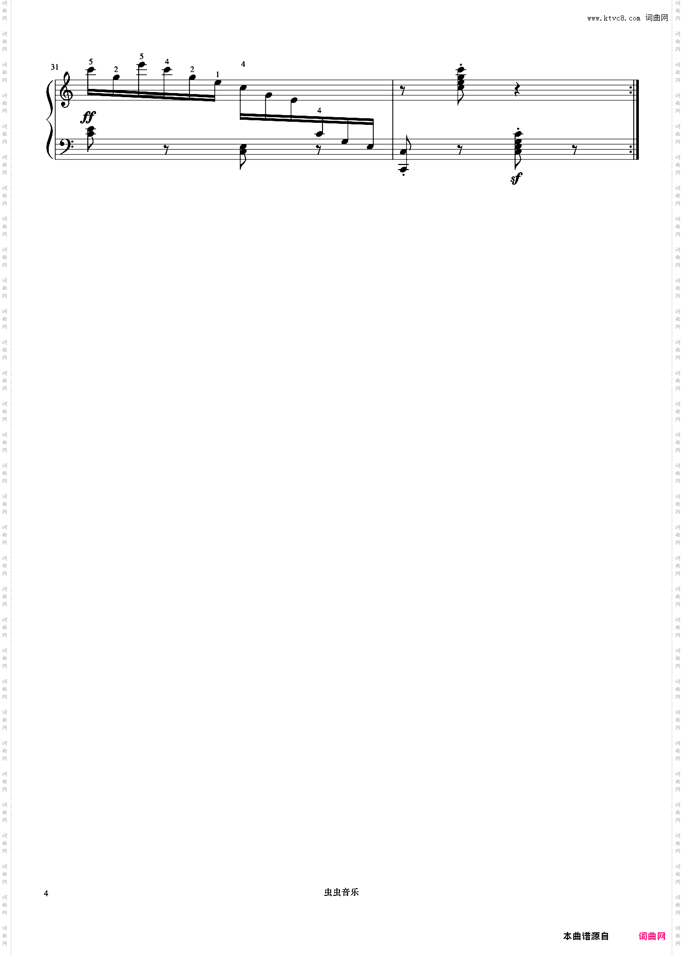 第28首《车尔尼快速练习曲 作品299》