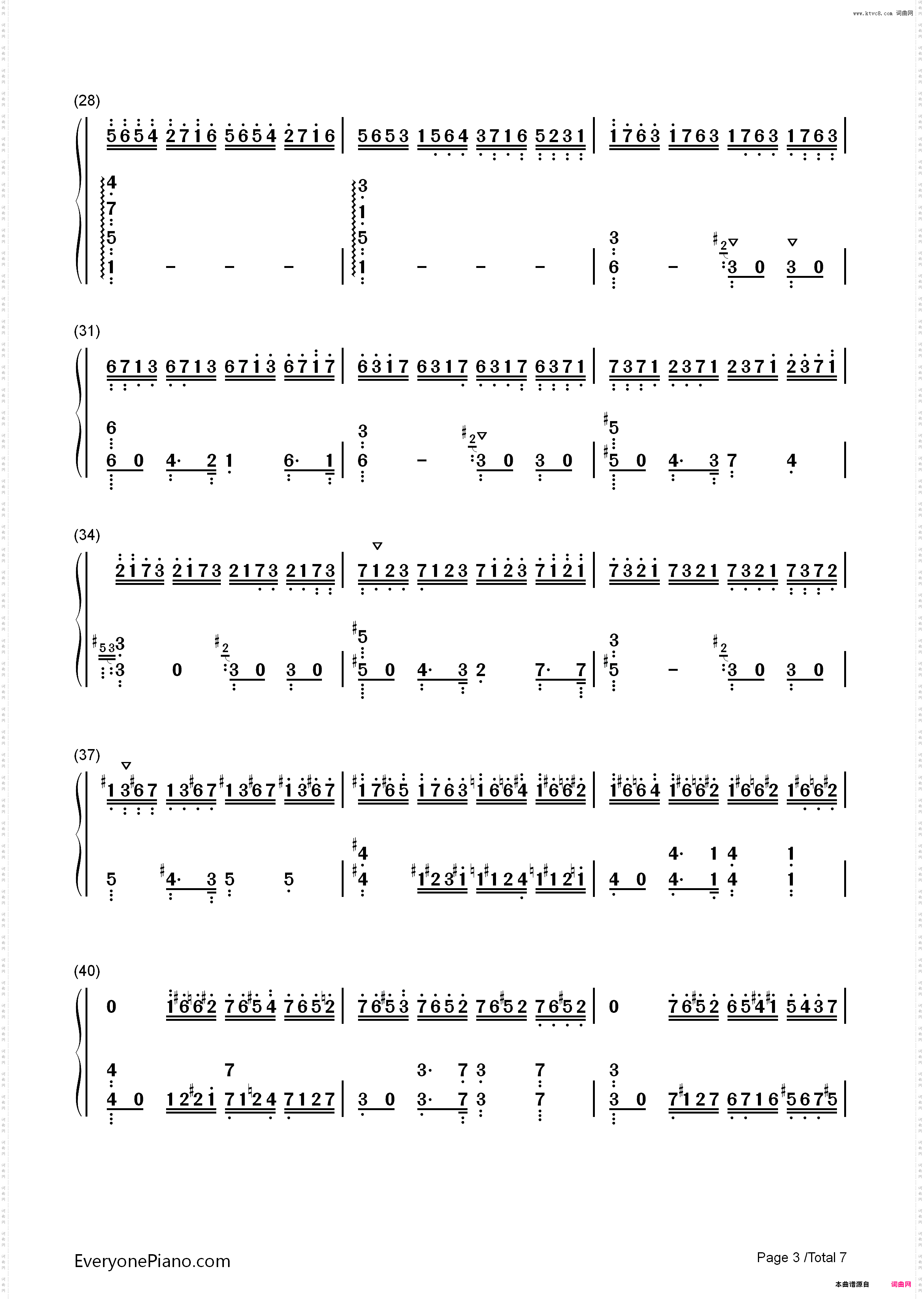 肖邦练习曲 Op 10 No 8-F大调练习曲