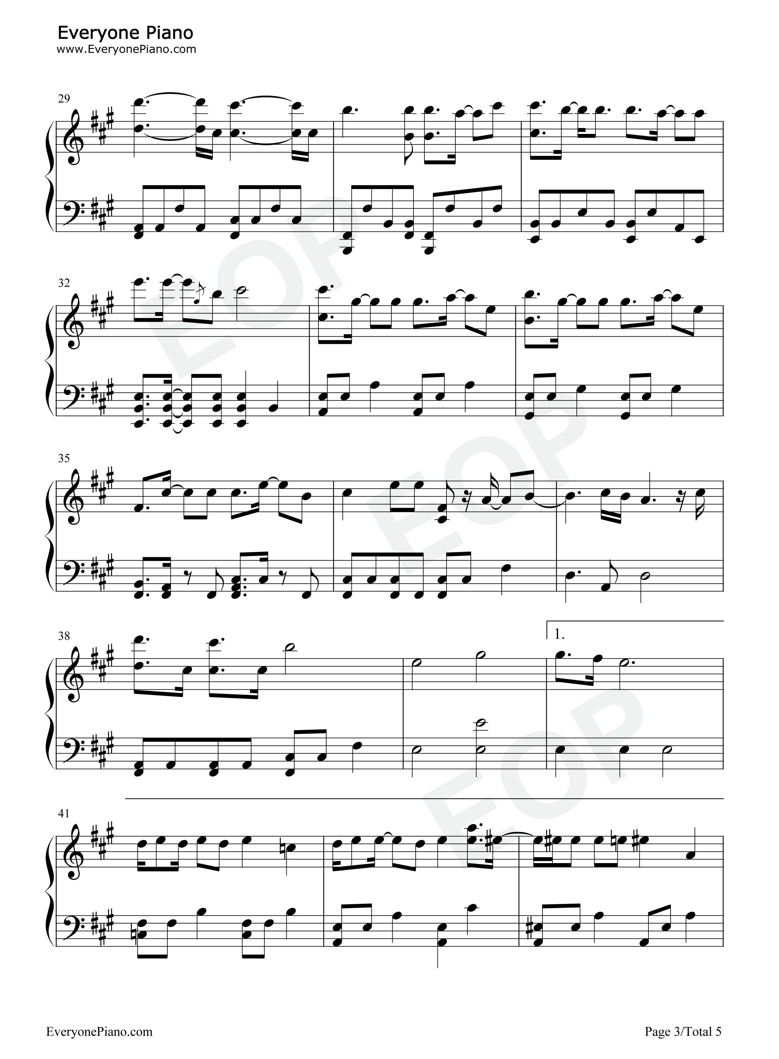 Please Please Please_钢琴简谱线谱