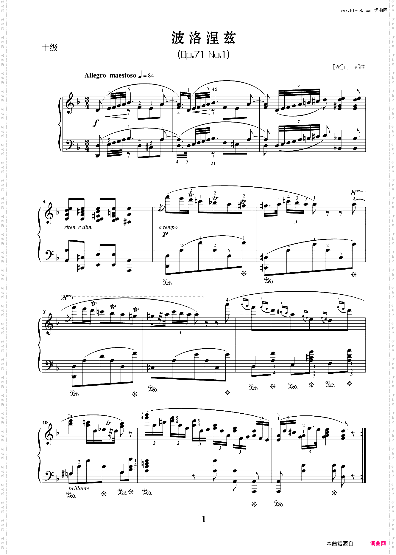 第十级03波洛涅兹