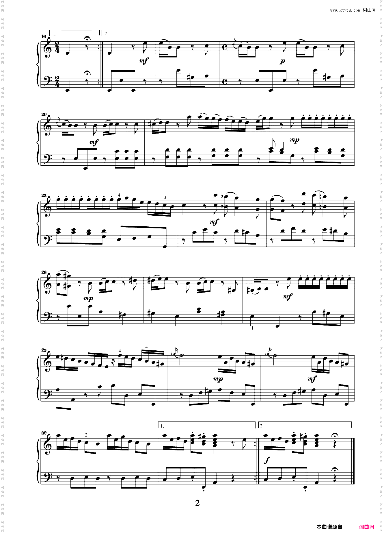 第五级02a小调奏鸣曲