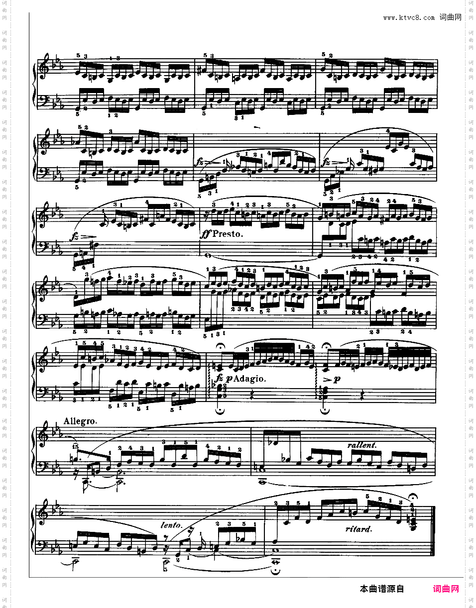 《平均律钢琴曲集第一卷》The Well Tempered ClavierPrelude & Fugue 02