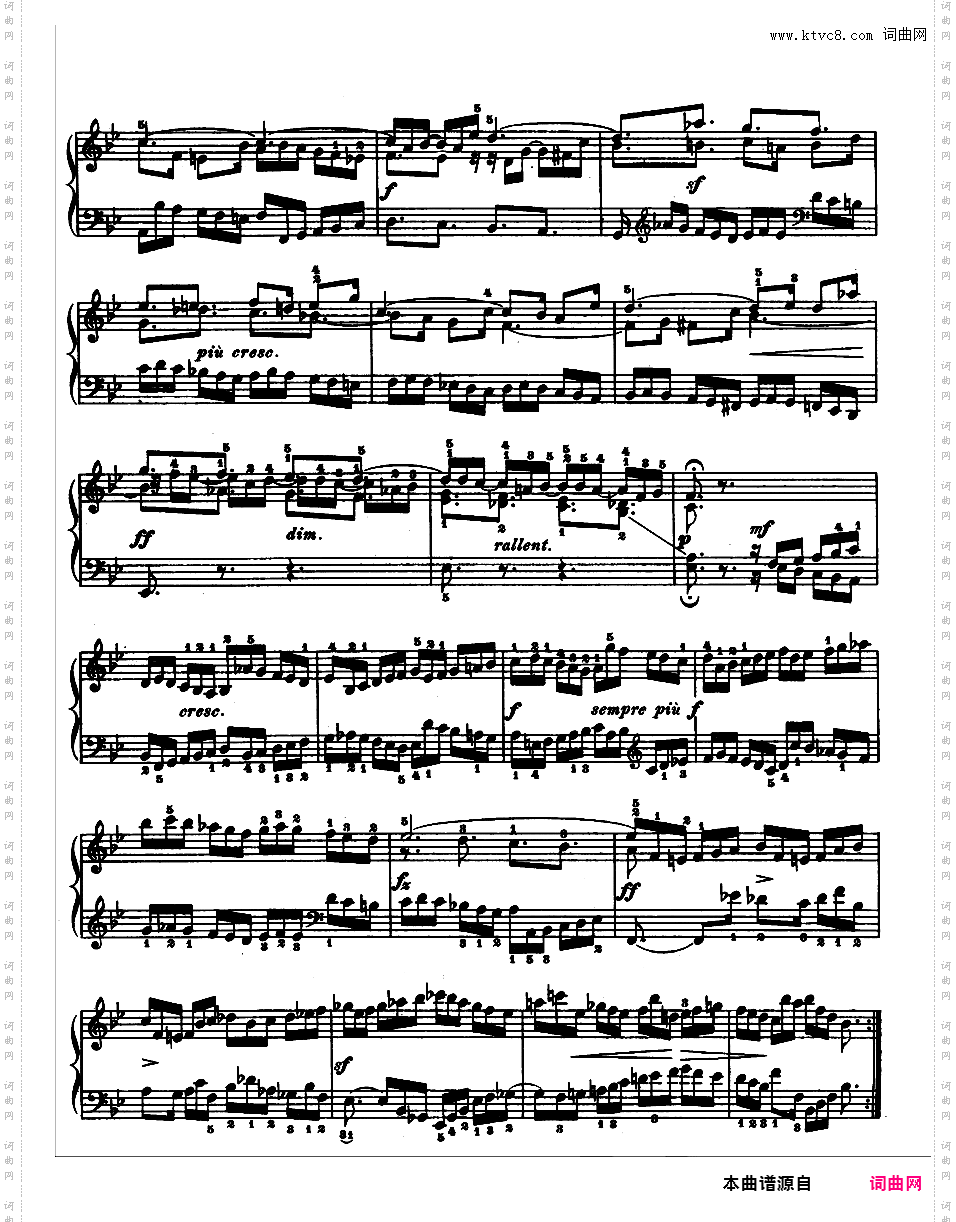 《平均律钢琴曲集第二卷》The Well Tempered ClavierPrelude & Fugue 21