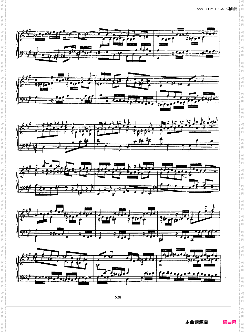 7首托卡塔Toccata BWV 910-916Bach bwv910 Toccata in f#