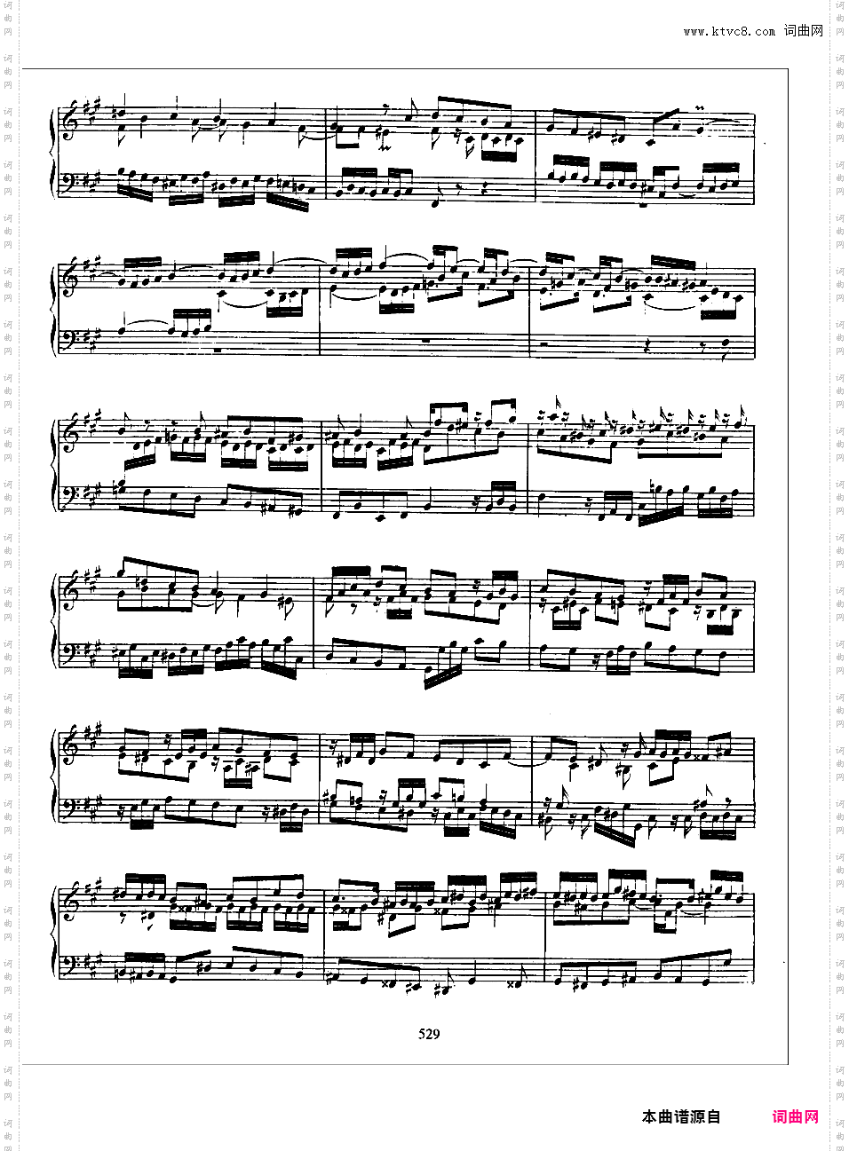 7首托卡塔Toccata BWV 910-916Bach bwv910 Toccata in f#