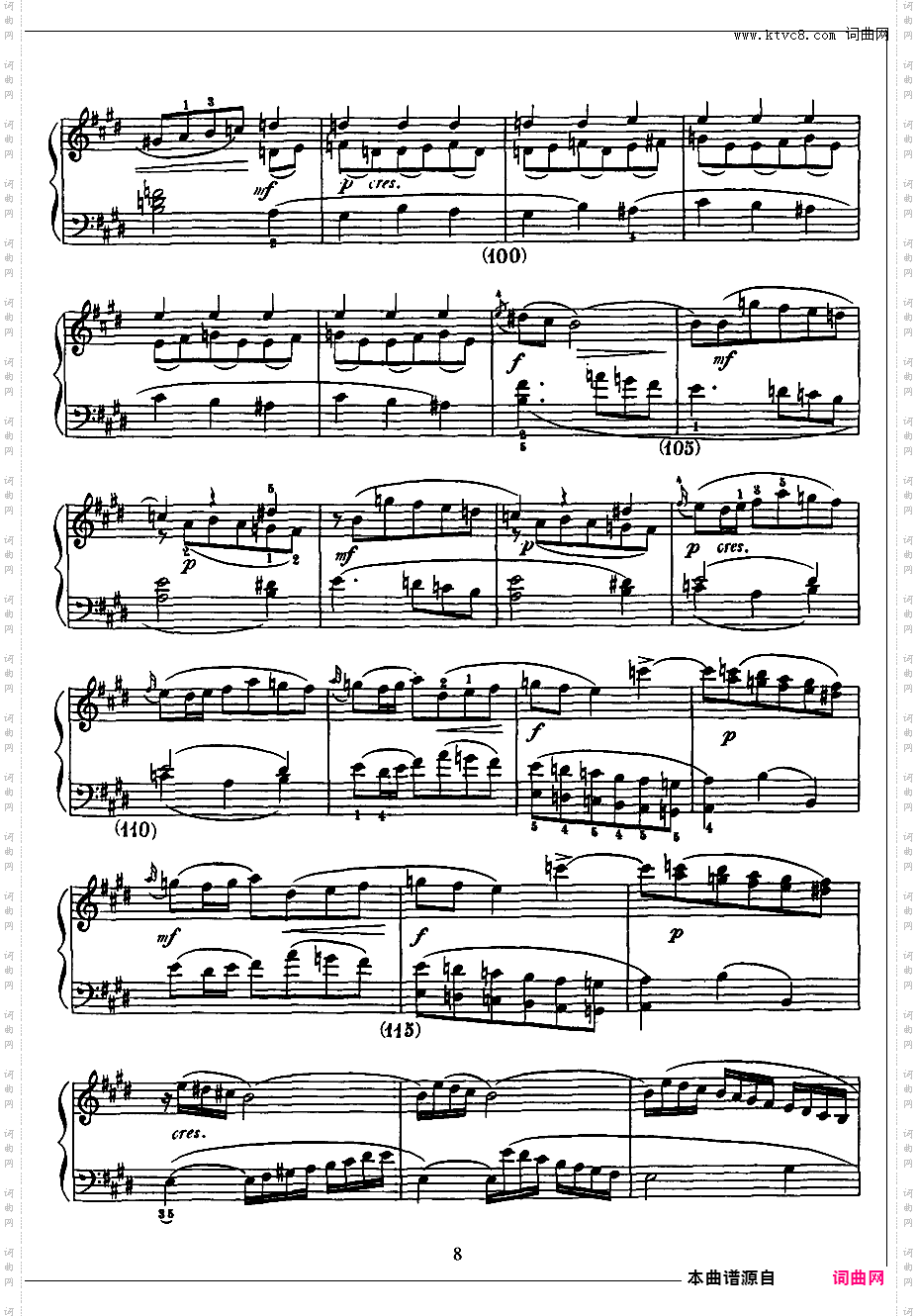 500首钢琴奏鸣曲共33册Scarlatti Sonatas 272-285