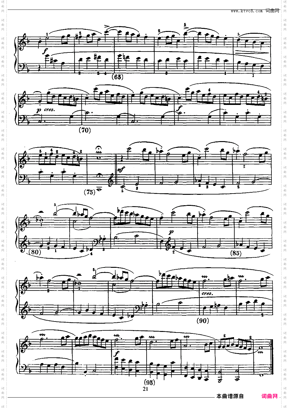 500首钢琴奏鸣曲共33册Scarlatti Sonatas 272-285