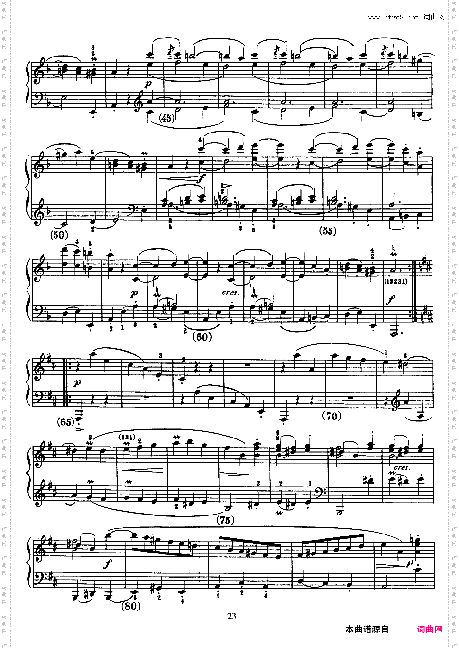 500首钢琴奏鸣曲共33册Scarlatti Sonatas 272-285