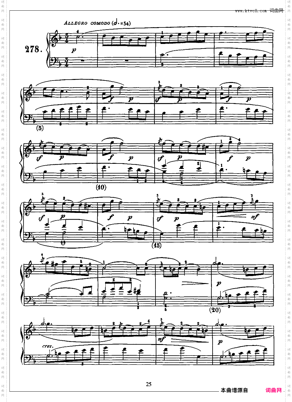 500首钢琴奏鸣曲共33册Scarlatti Sonatas 272-285