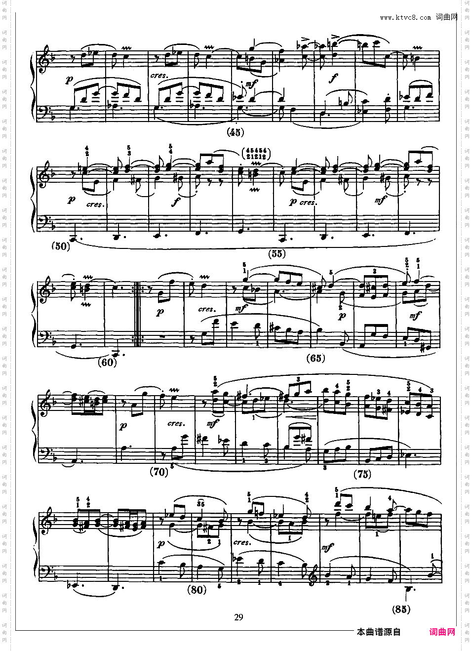 500首钢琴奏鸣曲共33册Scarlatti Sonatas 272-285