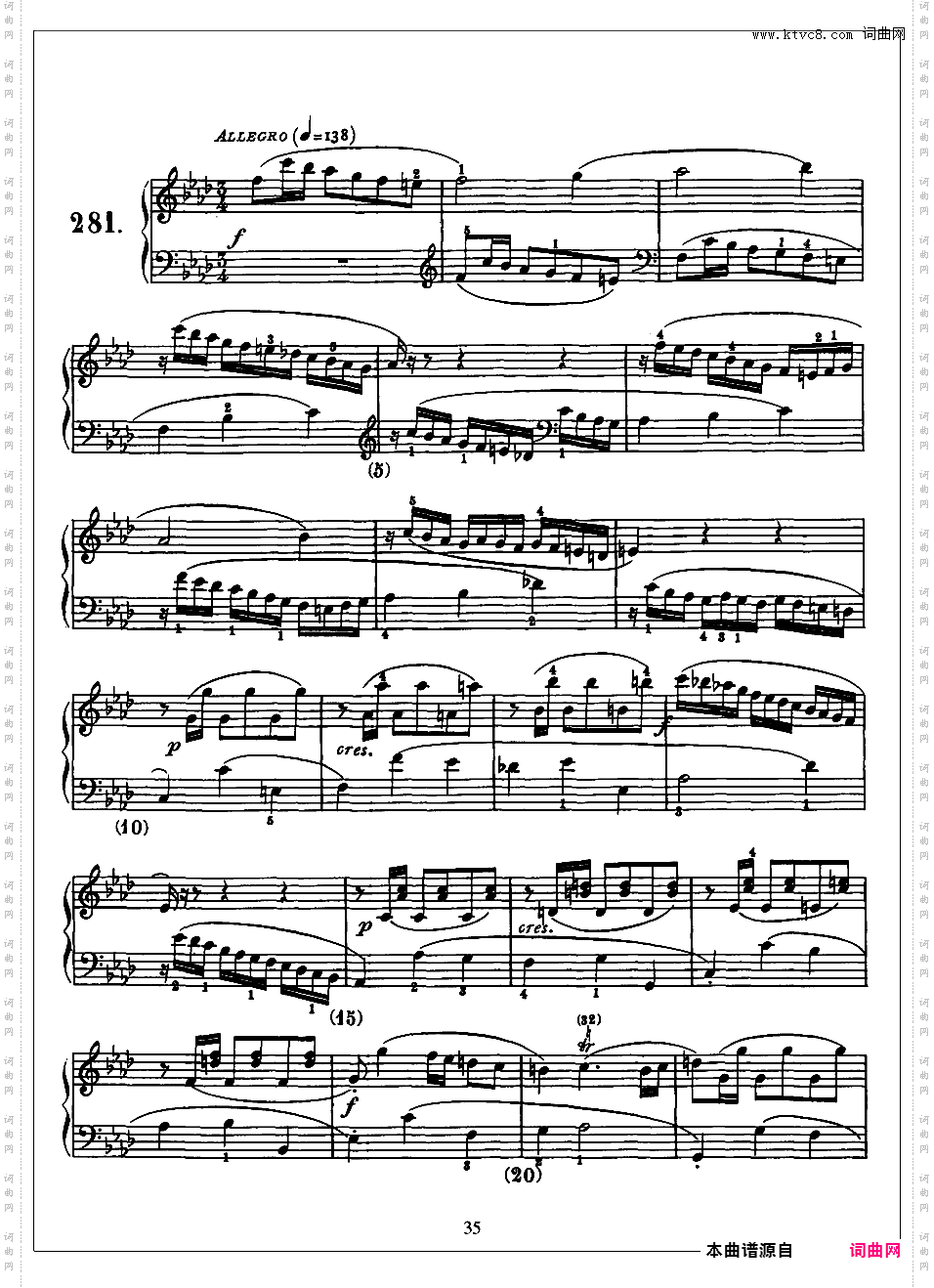 500首钢琴奏鸣曲共33册Scarlatti Sonatas 272-285