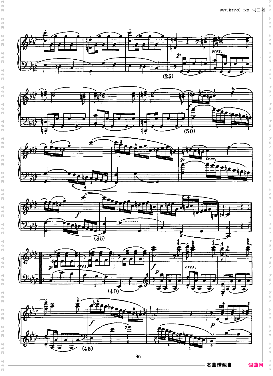 500首钢琴奏鸣曲共33册Scarlatti Sonatas 272-285