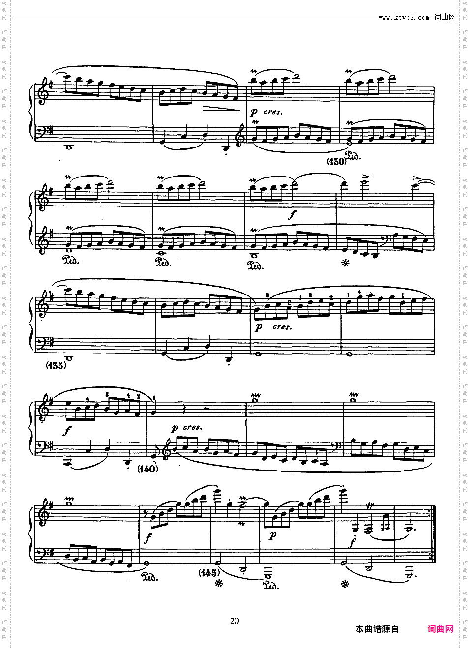 500首钢琴奏鸣曲共33册Scarlatti Sonatas 301-315