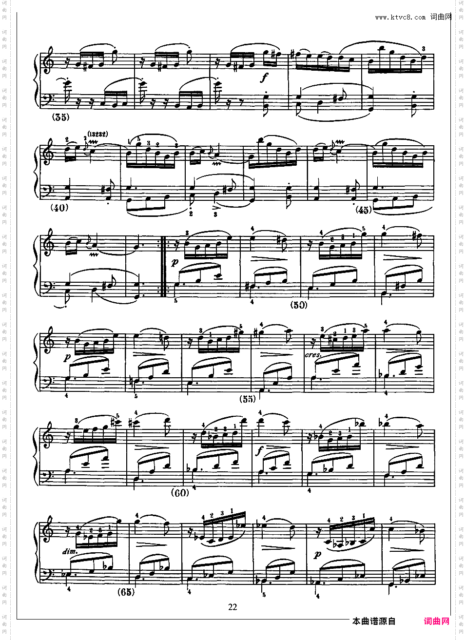500首钢琴奏鸣曲共33册Scarlatti Sonatas 301-315