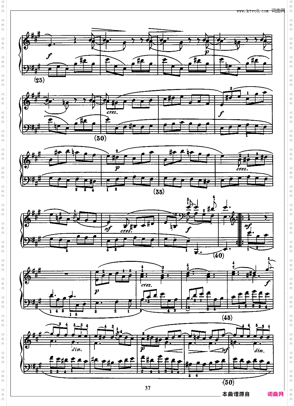 500首钢琴奏鸣曲共33册Scarlatti Sonatas 301-315