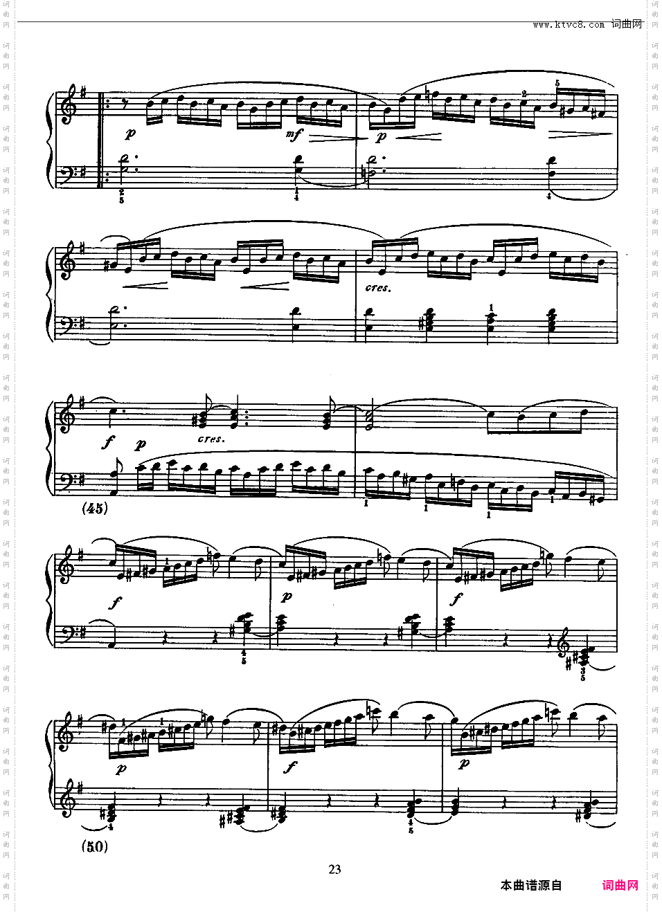 500首钢琴奏鸣曲共33册Scarlatti Sonatas 316-330