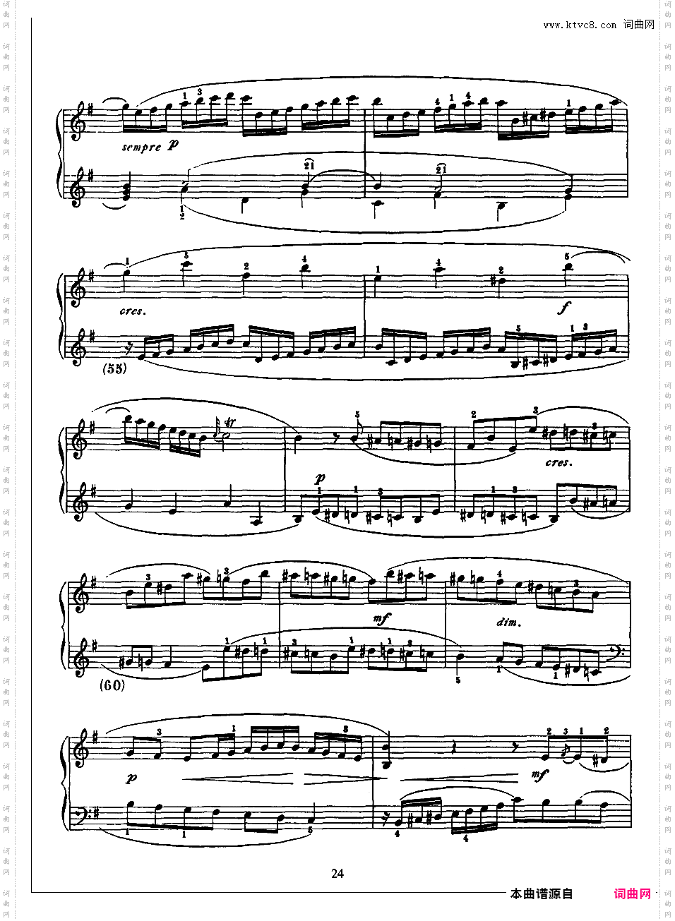 500首钢琴奏鸣曲共33册Scarlatti Sonatas 316-330