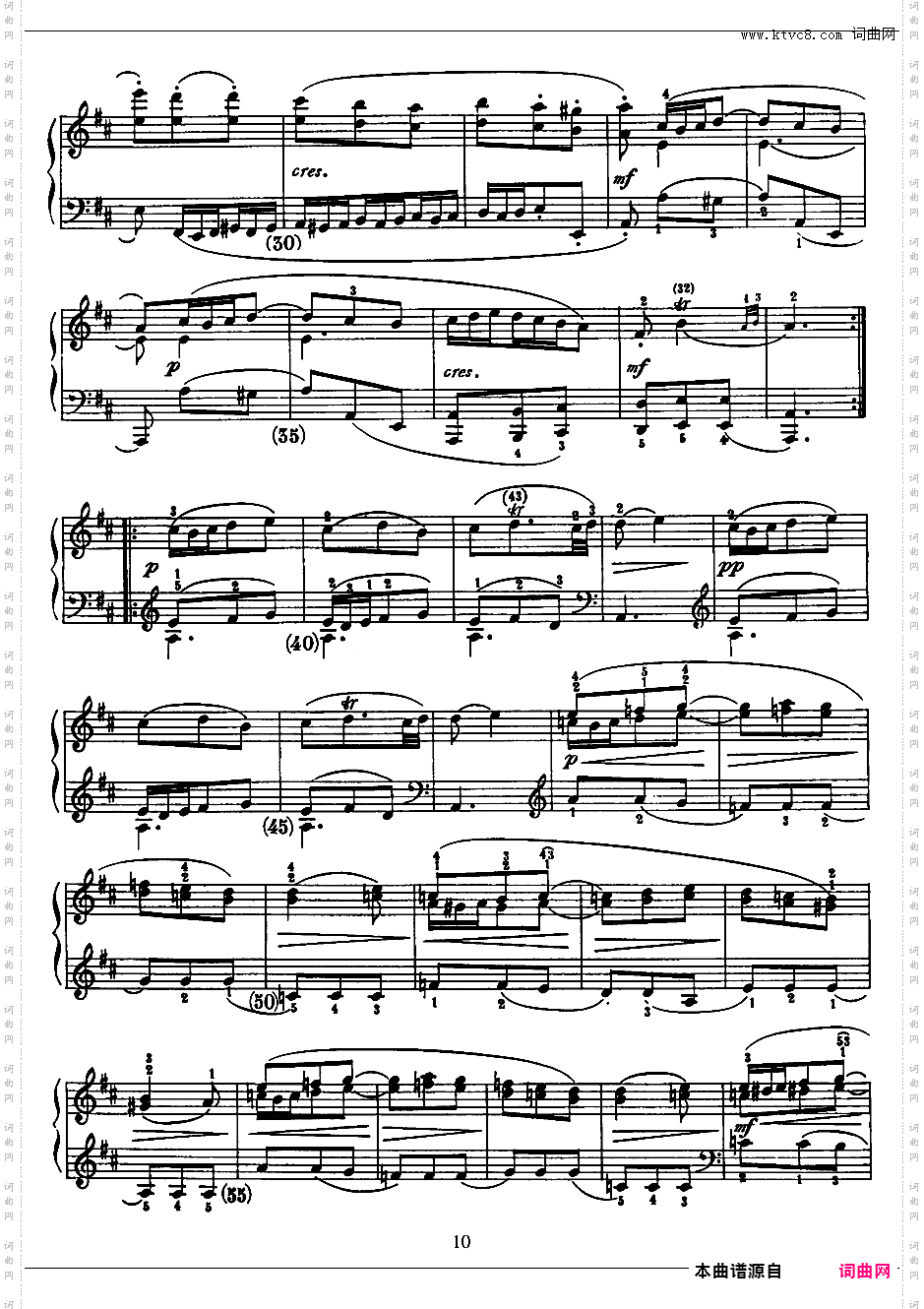 500首钢琴奏鸣曲共33册Scarlatti Sonatas 206-220