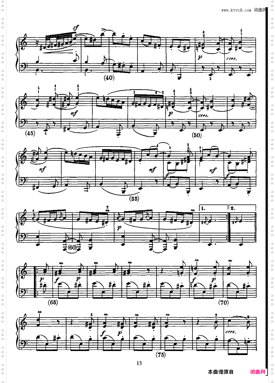 500首钢琴奏鸣曲共33册Scarlatti Sonatas 221-232