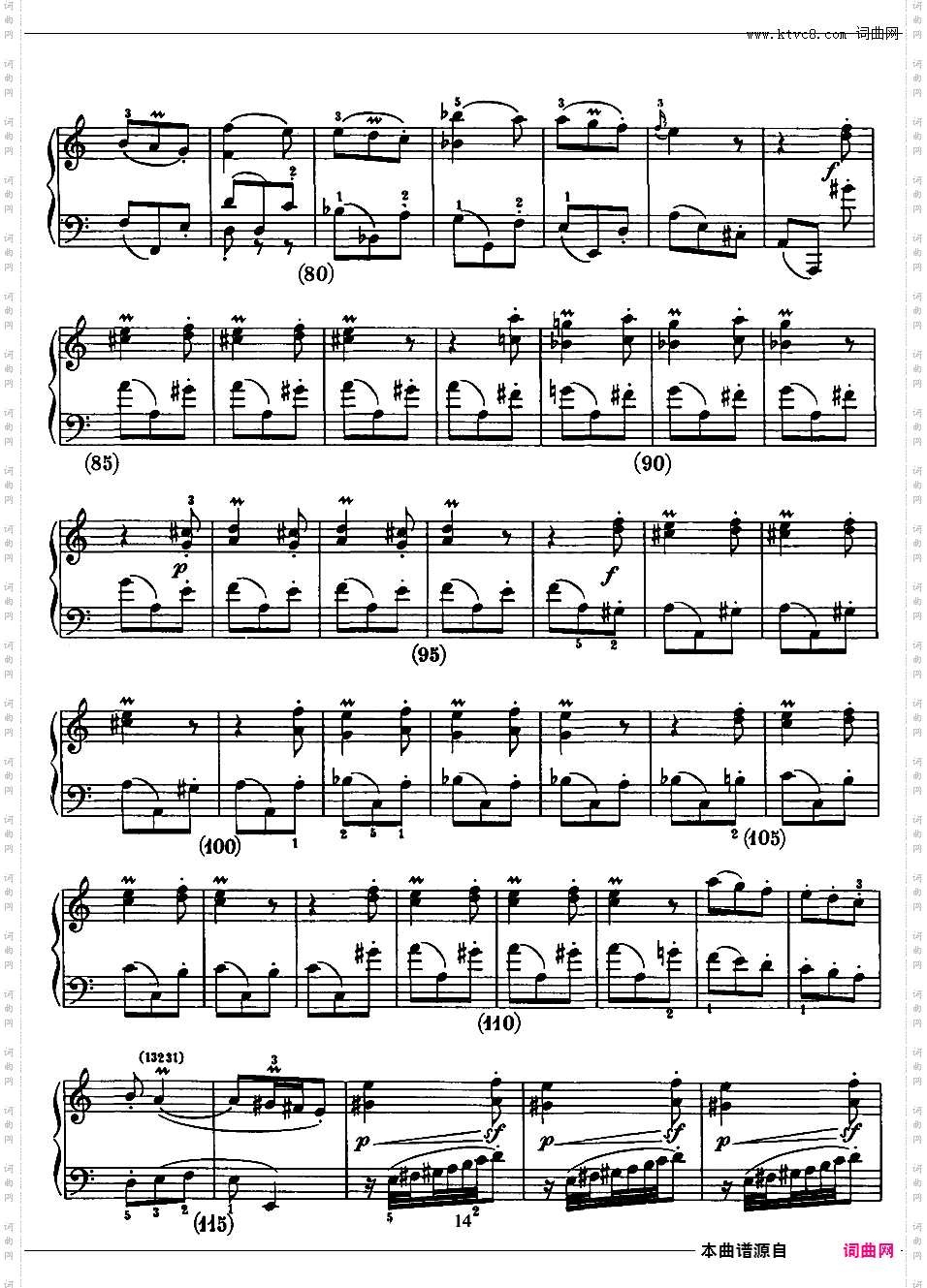 500首钢琴奏鸣曲共33册Scarlatti Sonatas 221-232