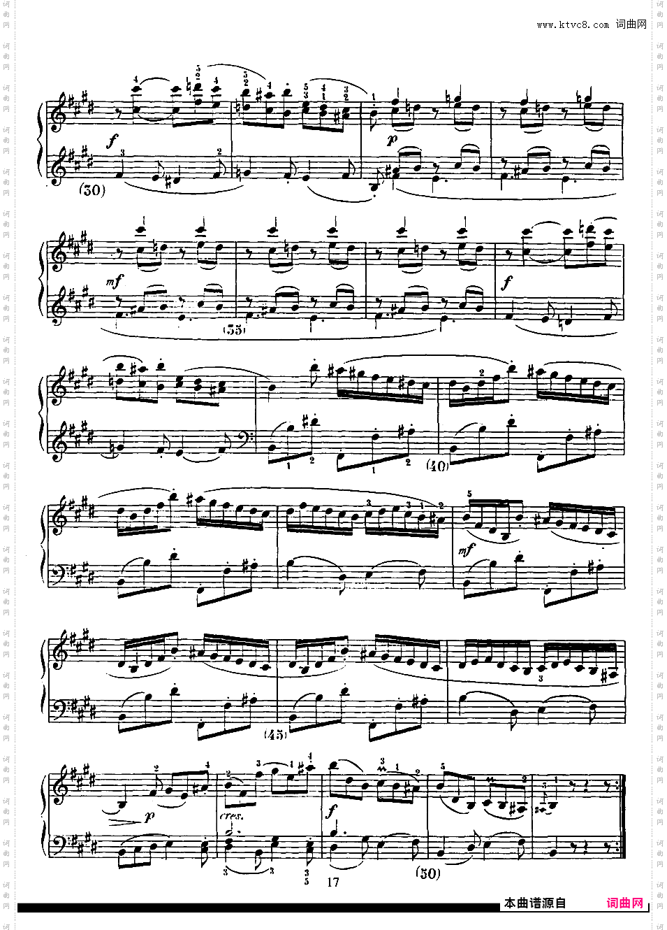 500首钢琴奏鸣曲共33册Scarlatti Sonatas 221-232