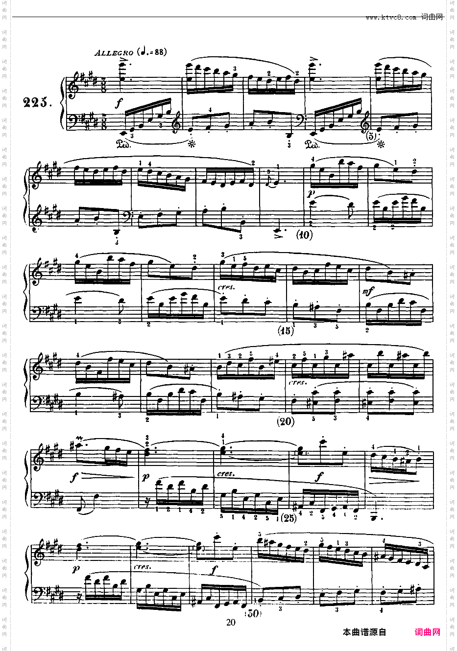 500首钢琴奏鸣曲共33册Scarlatti Sonatas 221-232
