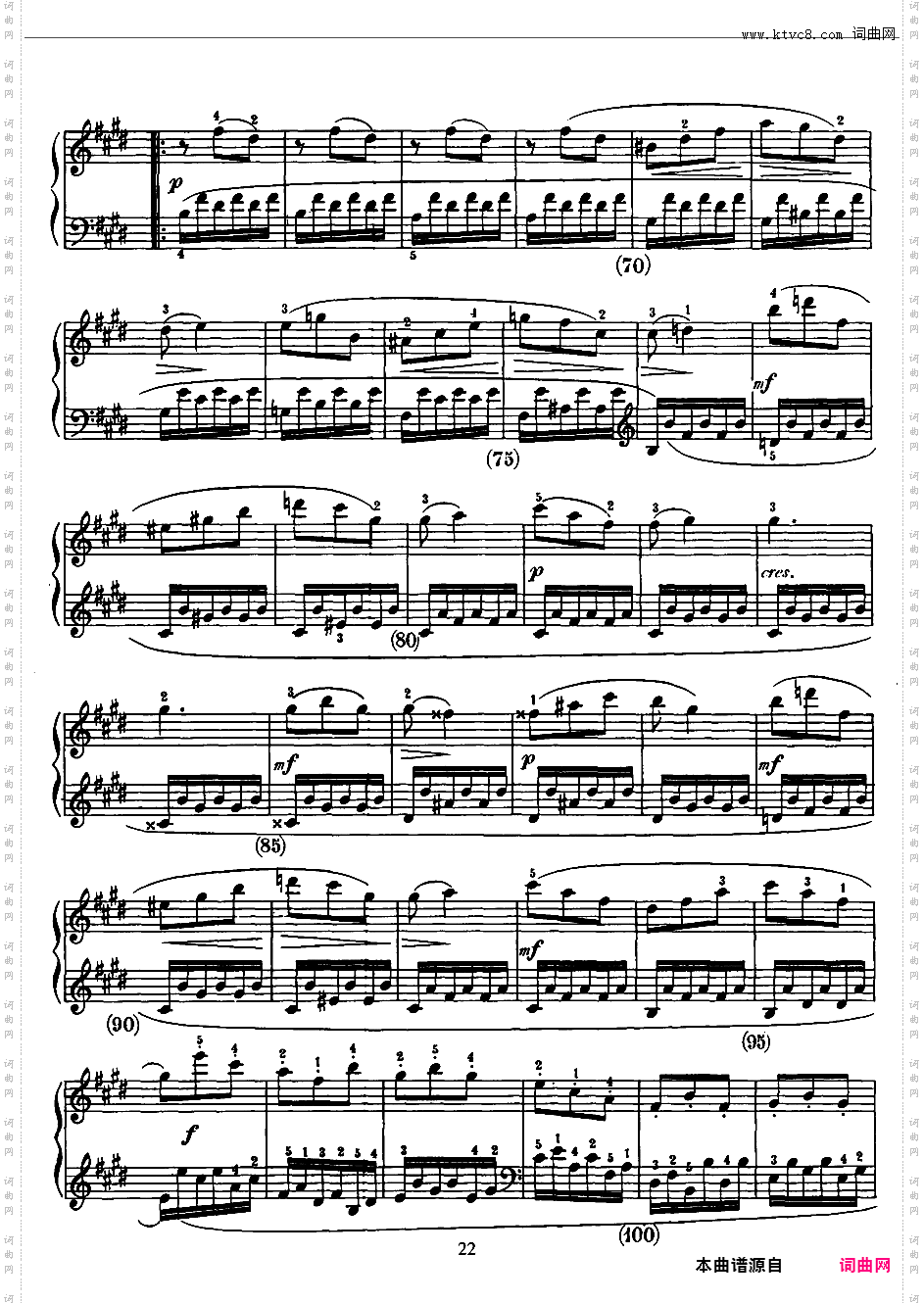 500首钢琴奏鸣曲共33册Scarlatti Sonatas 221-232