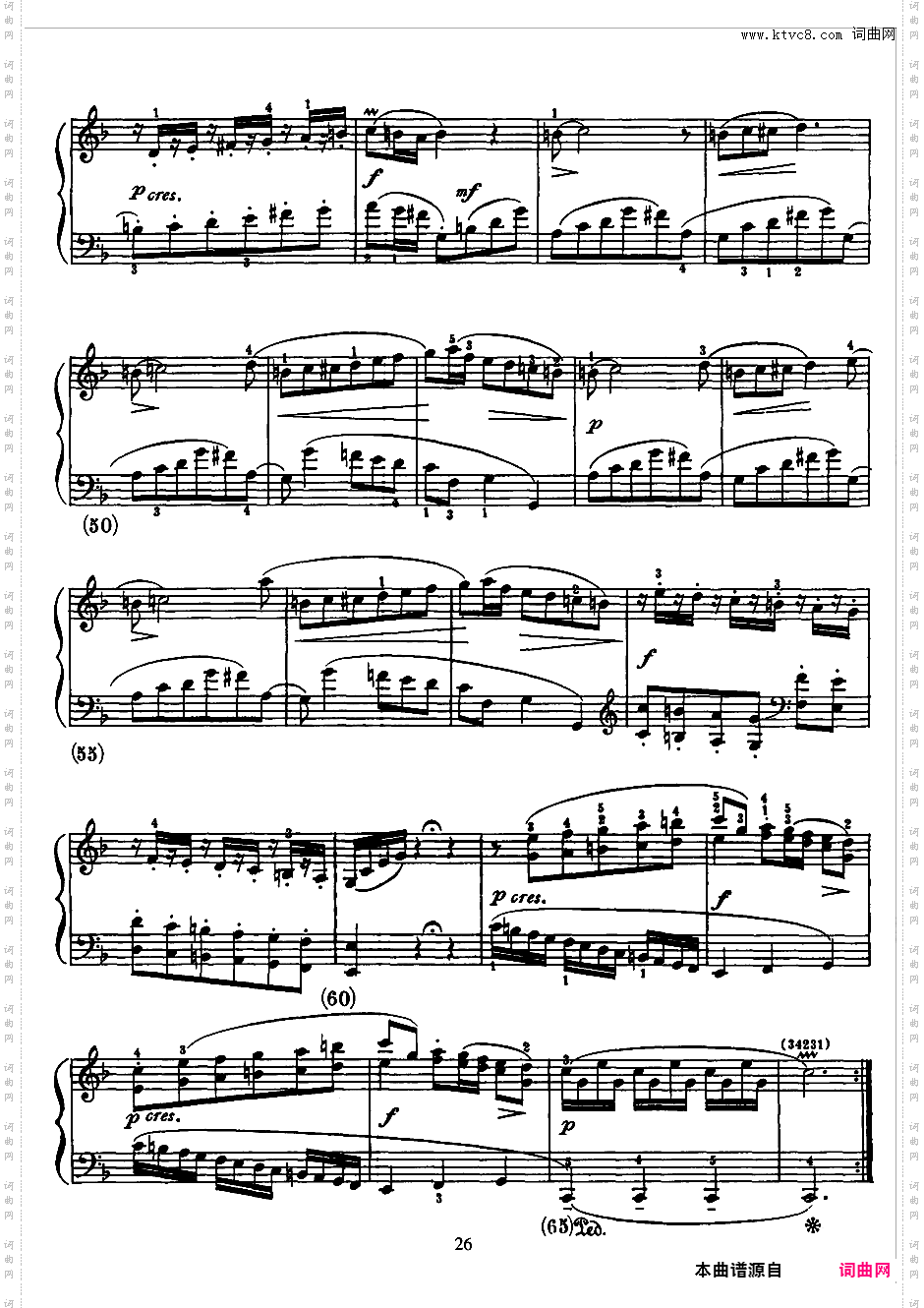 500首钢琴奏鸣曲共33册Scarlatti Sonatas 221-232